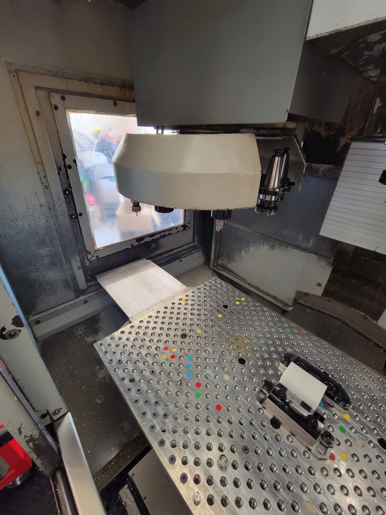 Sharp SV-2412 VMC, 2005 - 4th Axis Wired, Rigid Tapping - Image 2