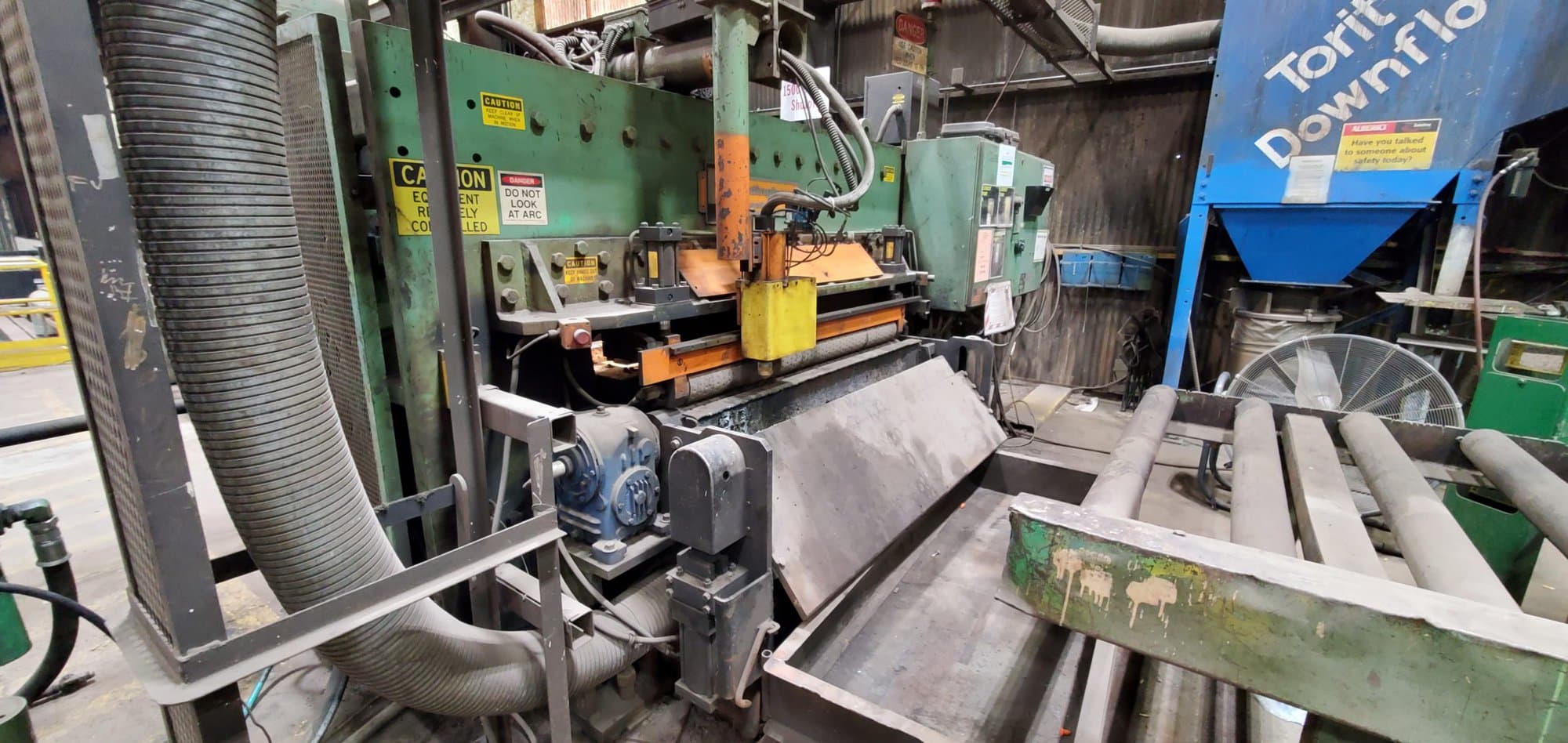 Peddinghaus FPB 1500 CNC Plate Plasma/Punch, 1994 w/ 200 amp plasma - Image 4