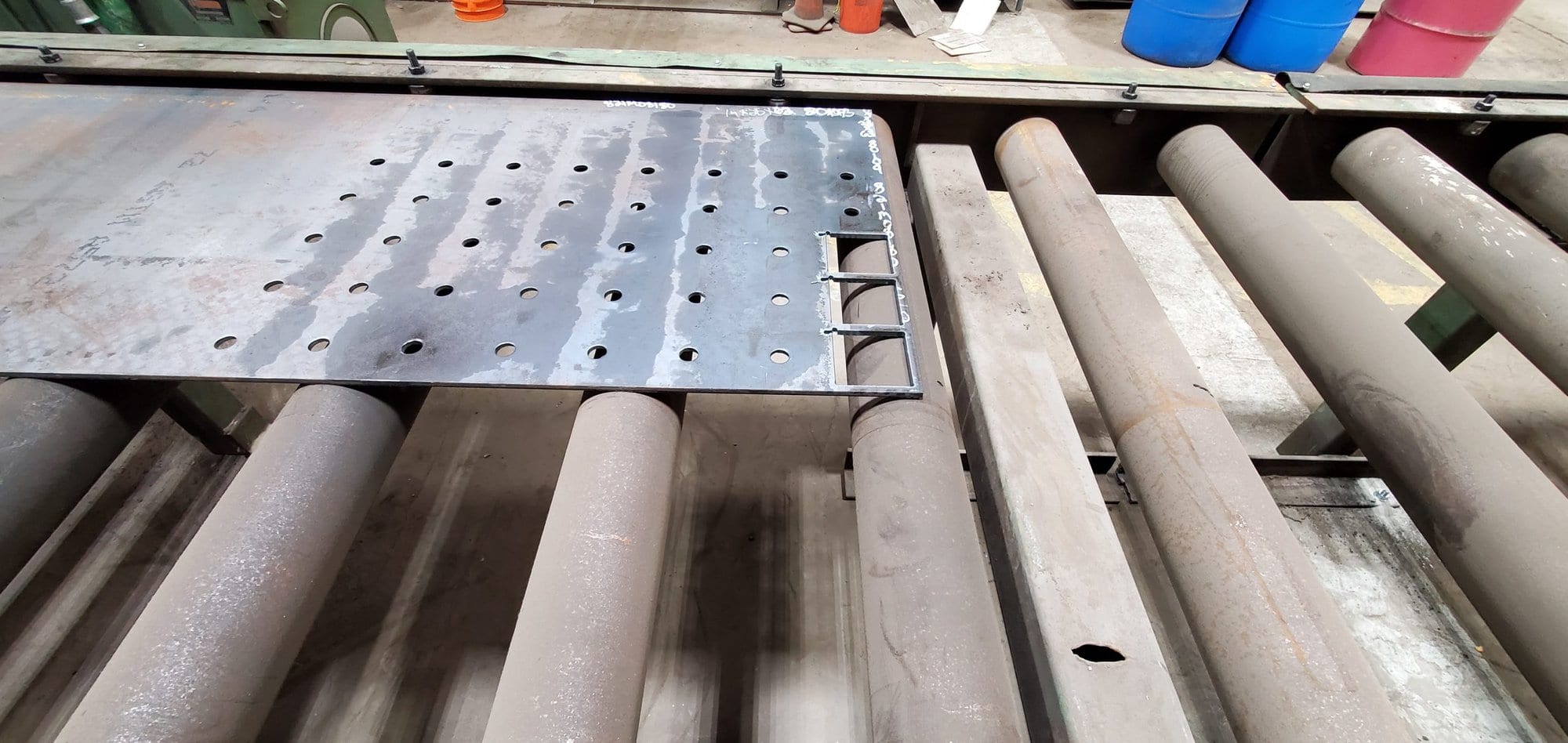 Peddinghaus FPB 1500 CNC Plate Plasma/Punch, 1994 w/ 200 amp plasma - Image 7
