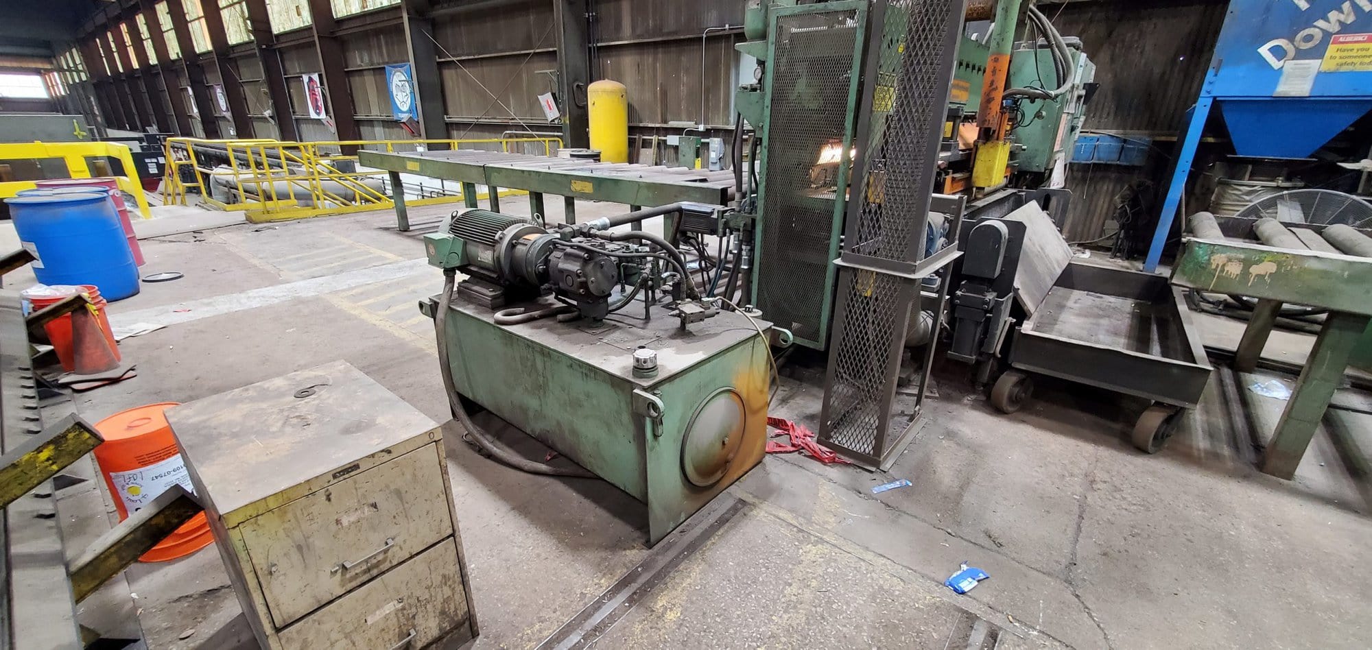 Peddinghaus FPB 1500 CNC Plate Plasma/Punch, 1994 w/ 200 amp plasma - Image 6