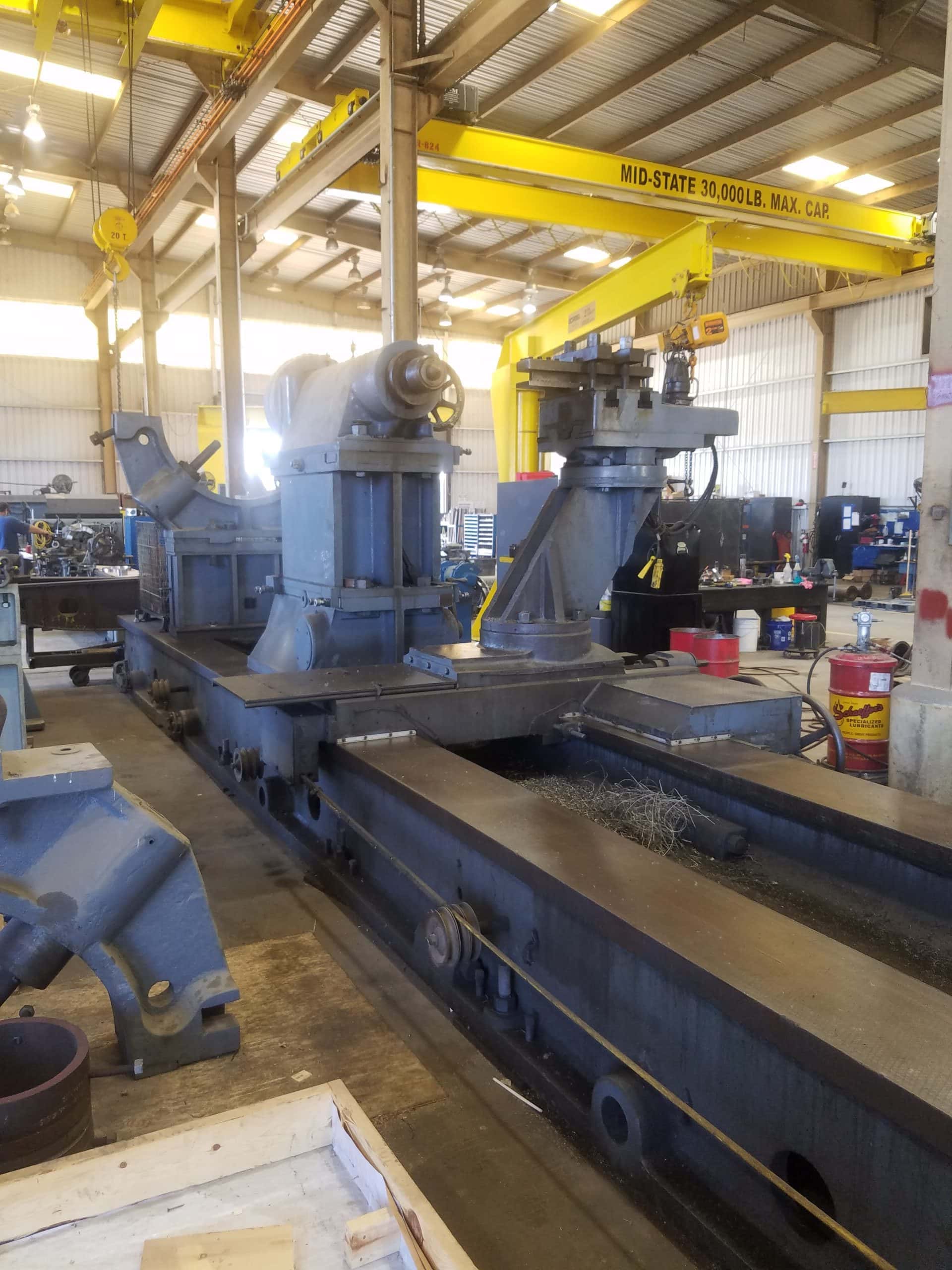 Mesta 134" X 672" Engine Lathe - 68" Chuck, Available Immediately - Image 2
