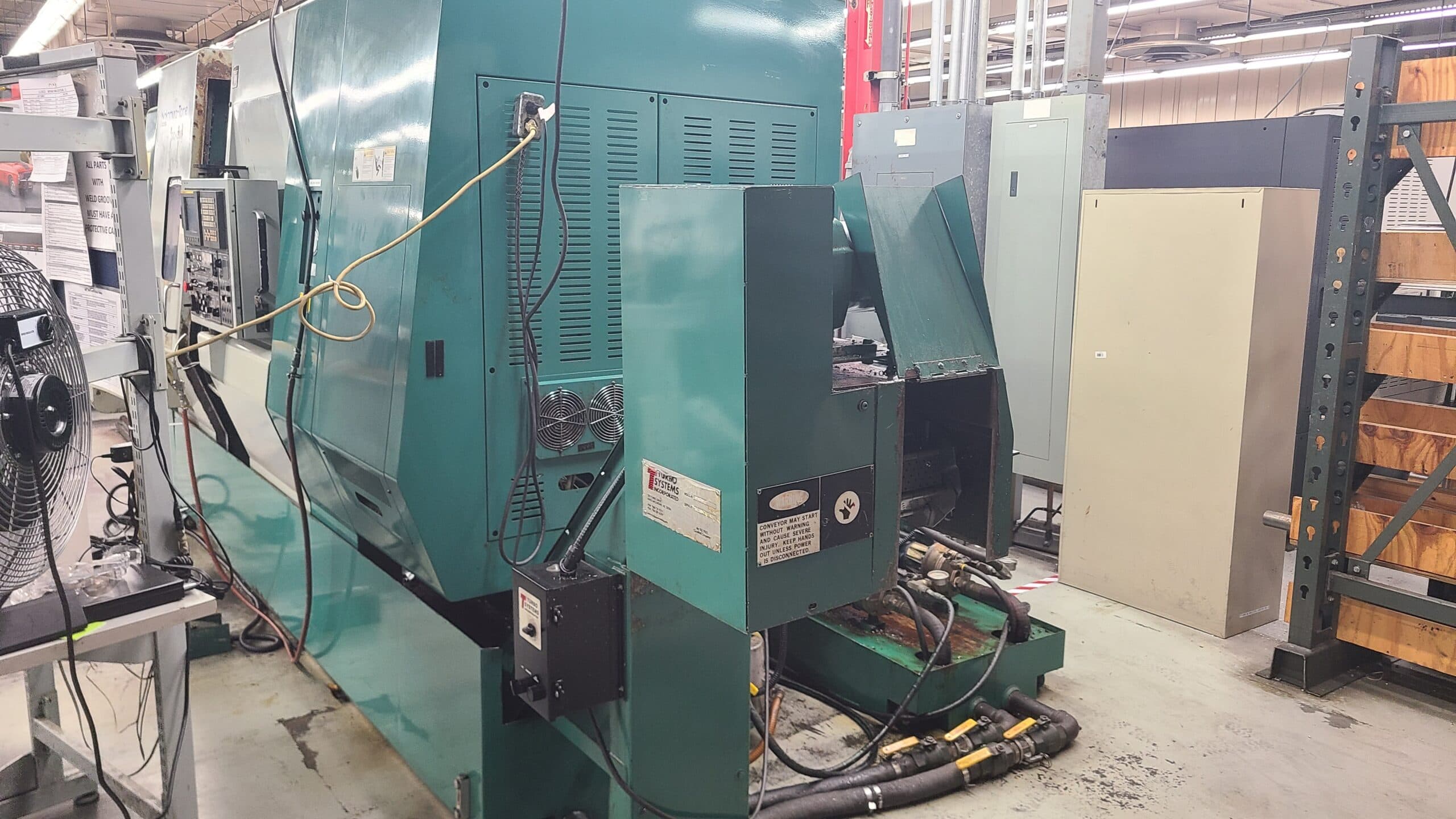 Nakamura SC300 CNC Lathe, 2002 - Known Issues, Live Tooling, Sub-Spindle, Tailstock - Image 8