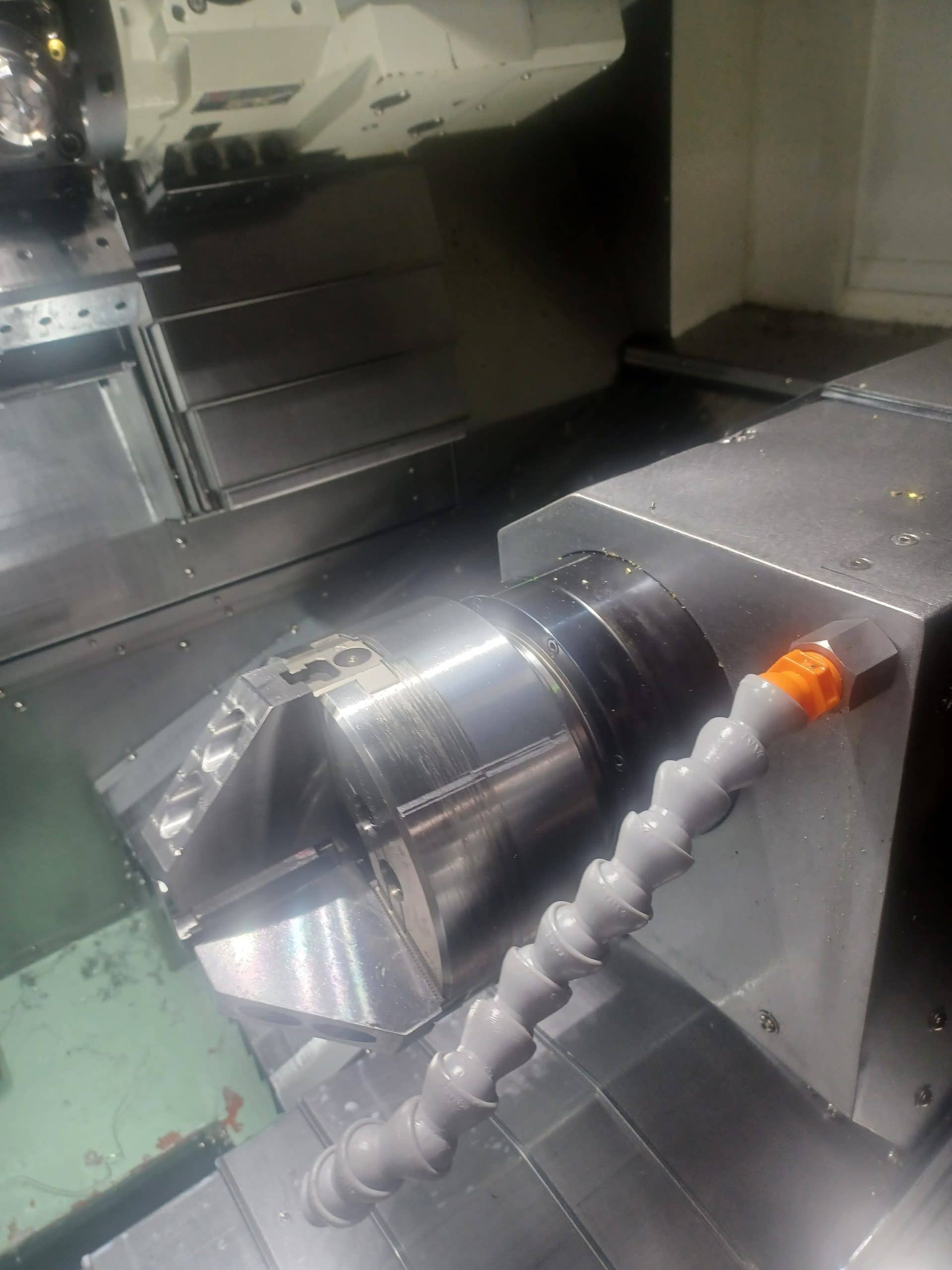 QuickTECH T8 Hybrid Multi-axis CNC Lathe, 2020 - 9-Axis Twin Spindle Turn/Mill Center, Parts Catcher, Tracer 51V Bar Feeder, Fanuc Control - Image 5