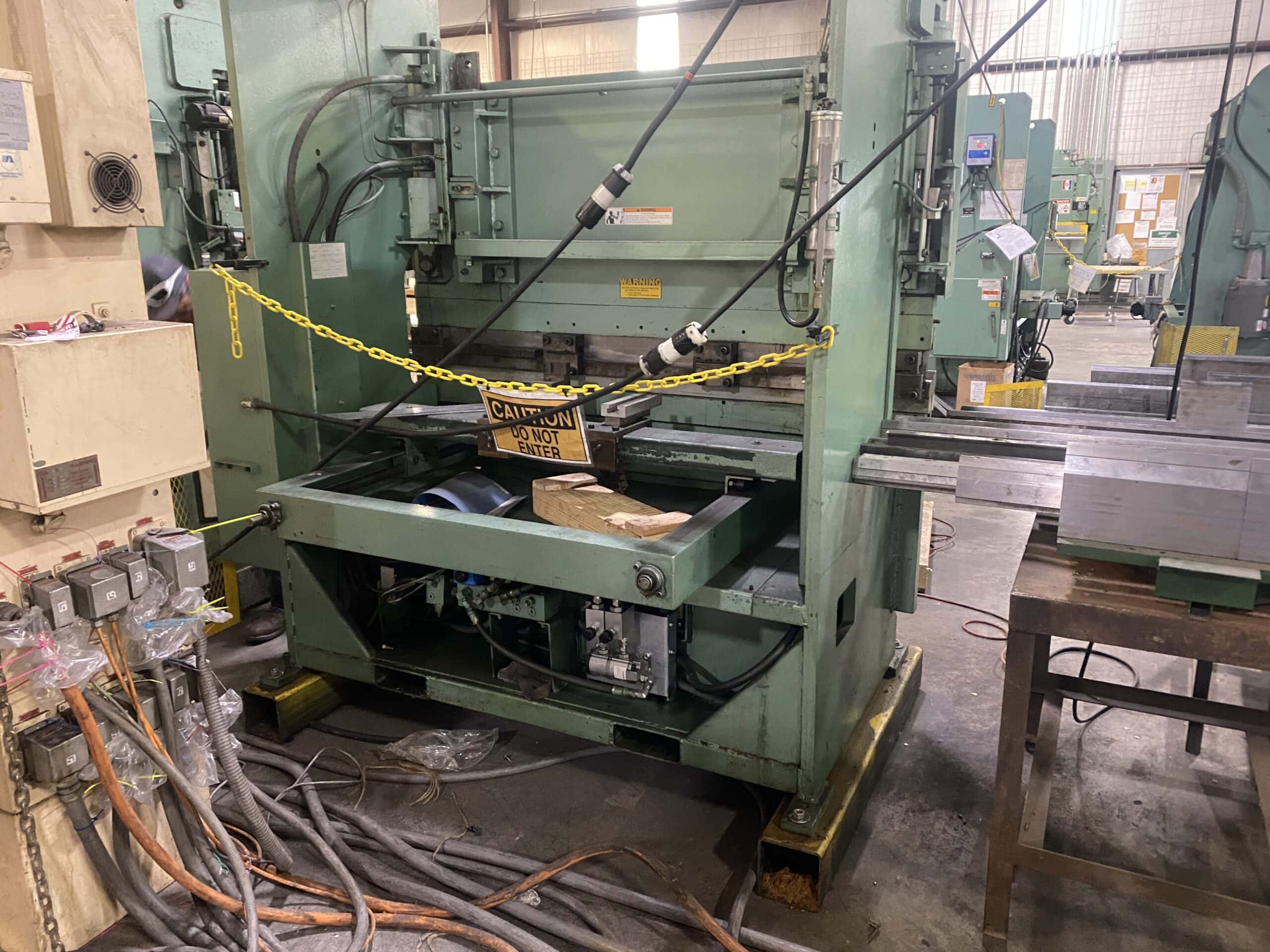 6' X 50 Ton Betenbender 6-50T Hydraulic Press Brake-Backguage, Very Clean - Image 2