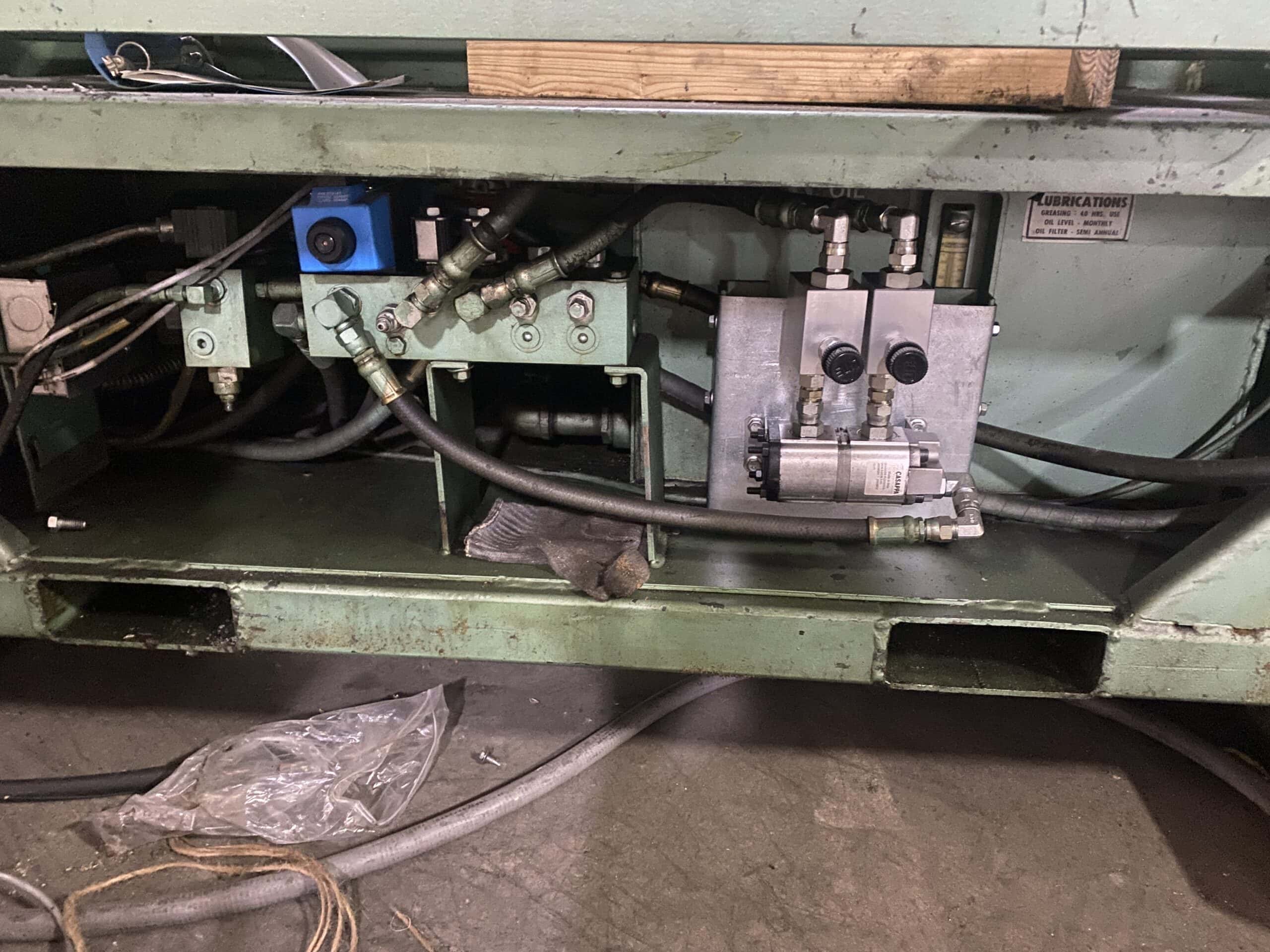 6' X 50 Ton Betenbender 6-50T Hydraulic Press Brake-Backguage, Very Clean - Image 3