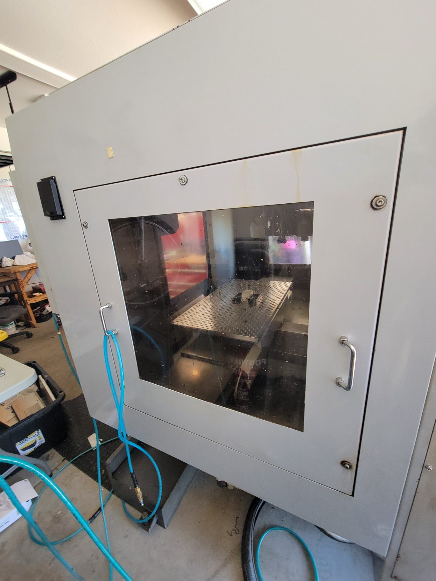 Sharp SV-2412 VMC, 2005 - 4th Axis Wired, Rigid Tapping - Image 9