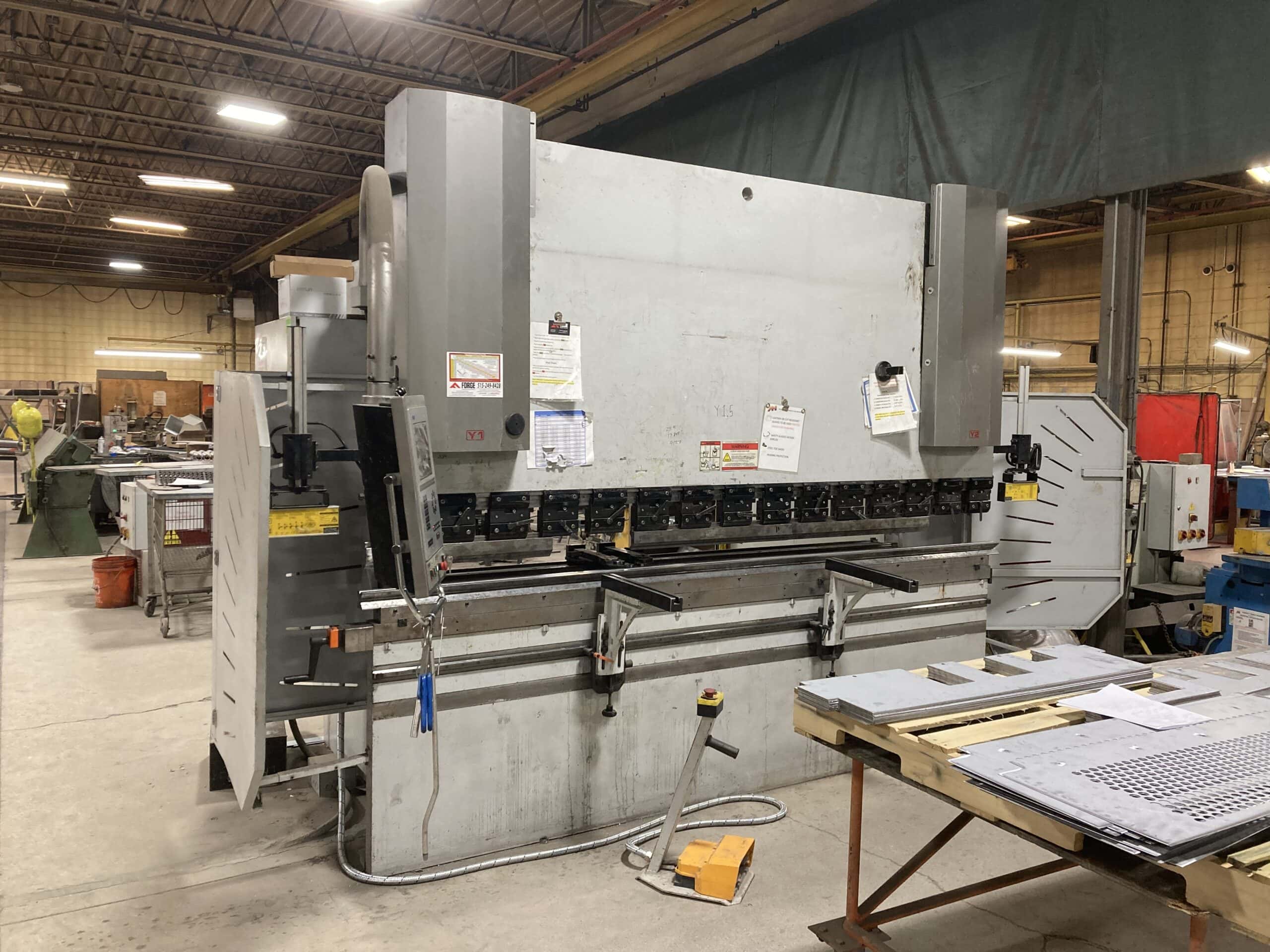 176 Ton x 10' Ermak CNC HAP 10-176 Press Brake, 2011- Manual Crowning