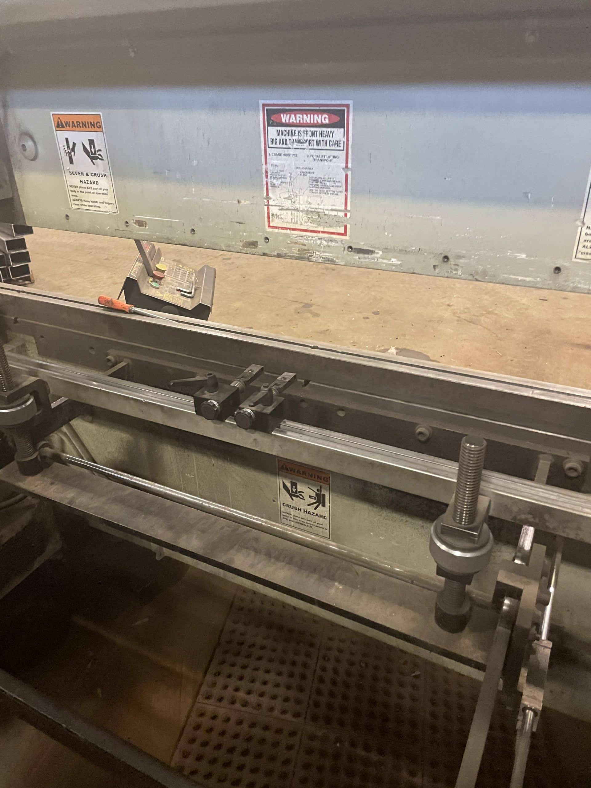 100 Ton x 8' Accurpress Press Brake, 2005 - Image 2