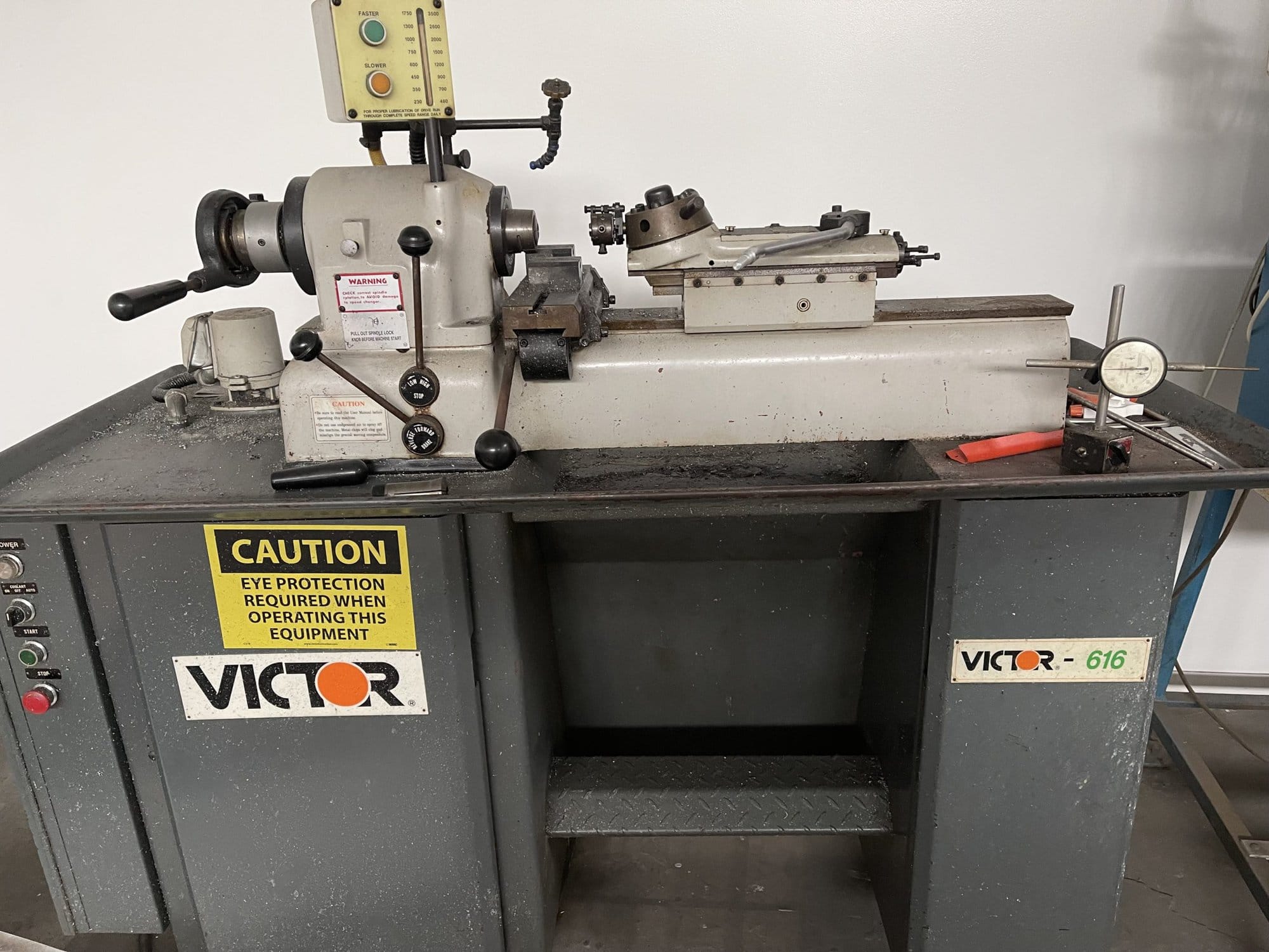 9" x 17" Victor 616 Turret Lathe