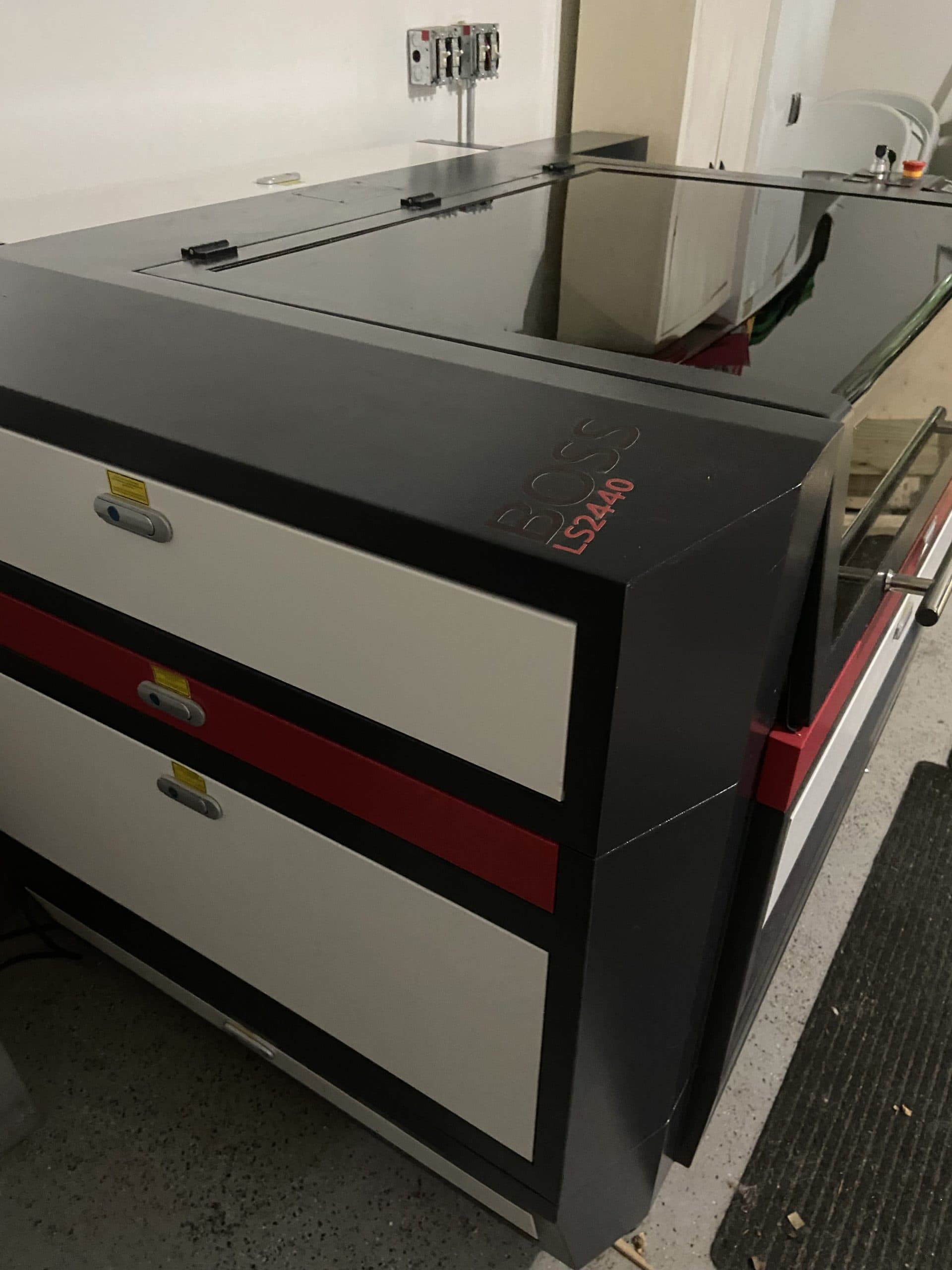 BossLaser LS-2440 Gen V 100W Laser Engraver, 2020, Blast Chiller - Image 4