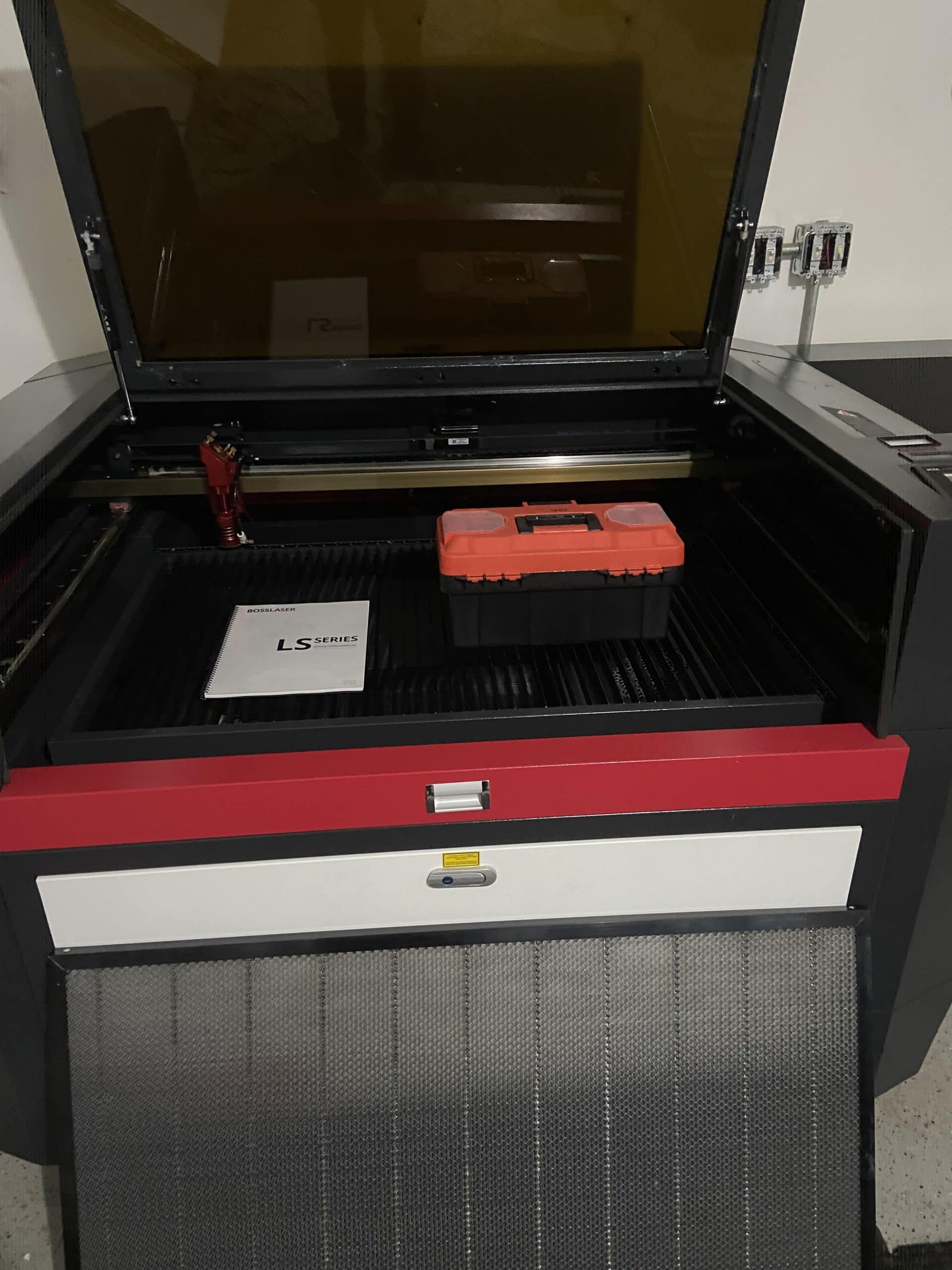 BossLaser LS-2440 Gen V 100W Laser Engraver, 2020, Blast Chiller - Image 3