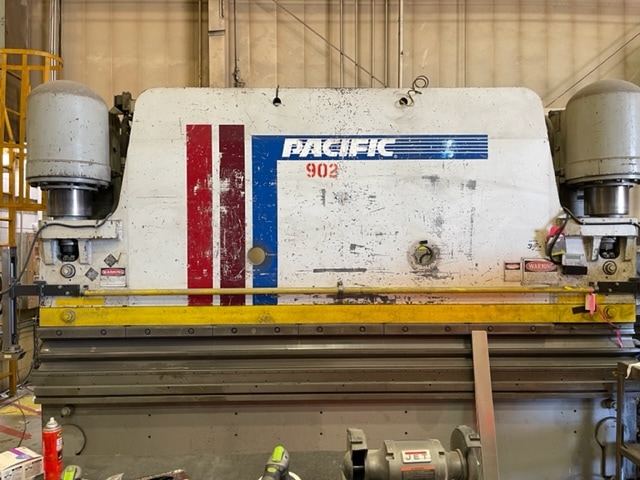 400 Ton x 14' Pacific K400-14 Hydraulic Press Brake, 1991 Thousands of Dollars in Tooling Included