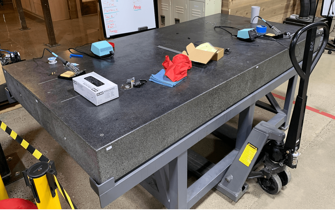 Grade B Granite Inspection Table 48"x 96"x 8" With Stand 2018 - 2 Units Available