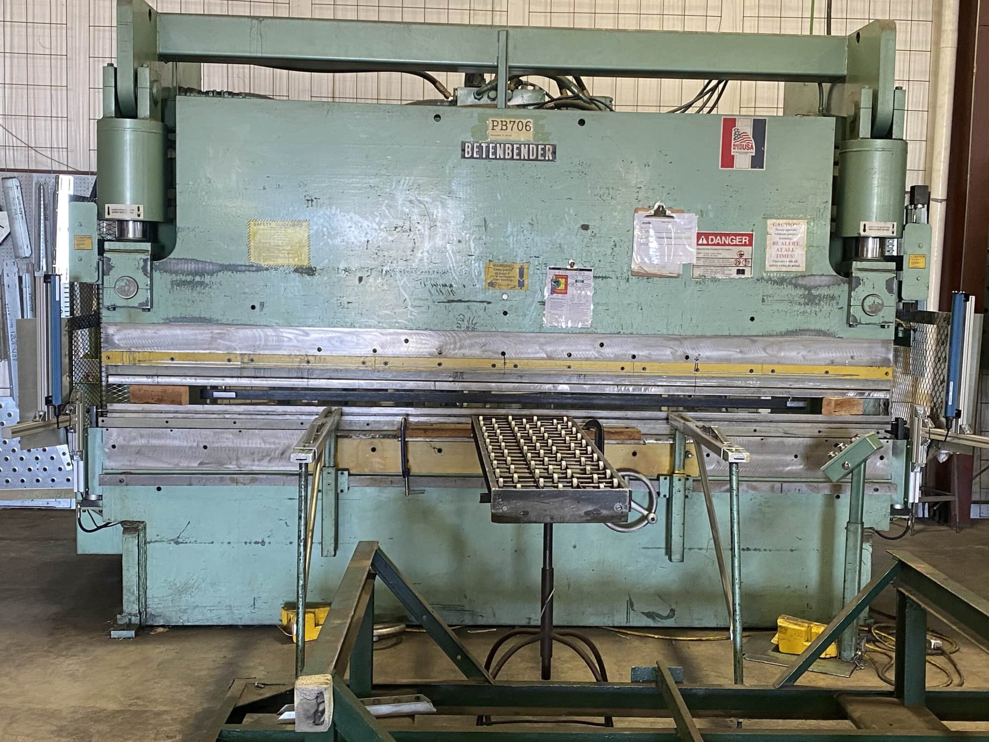 240 Ton X 12’ Betenbender 12-240T Press Brake-Under Power, Priced to Move
