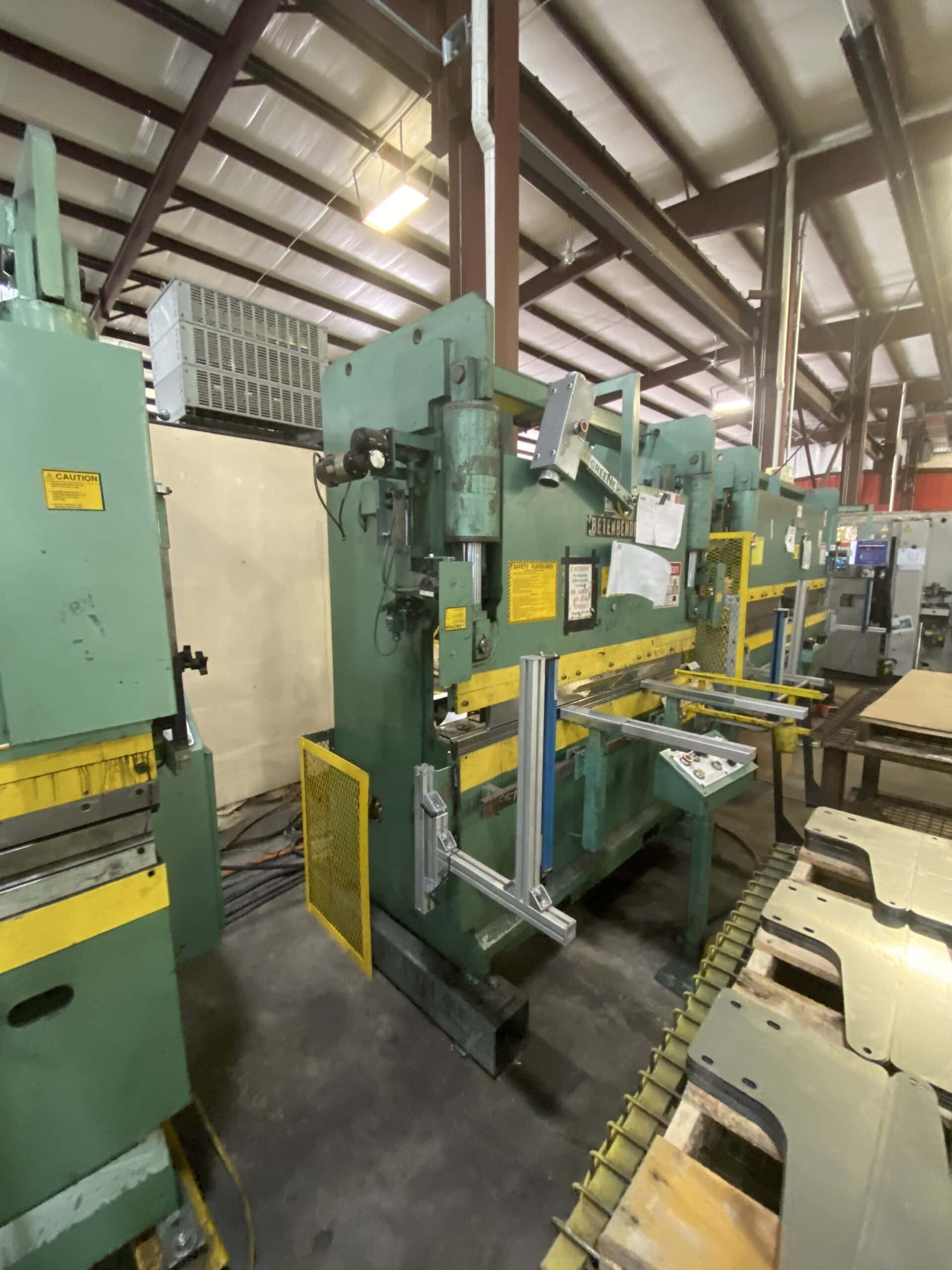 70 Ton X 8' Betenbender 8-70T Hydraulic Press Brake- Under Power - Image 2