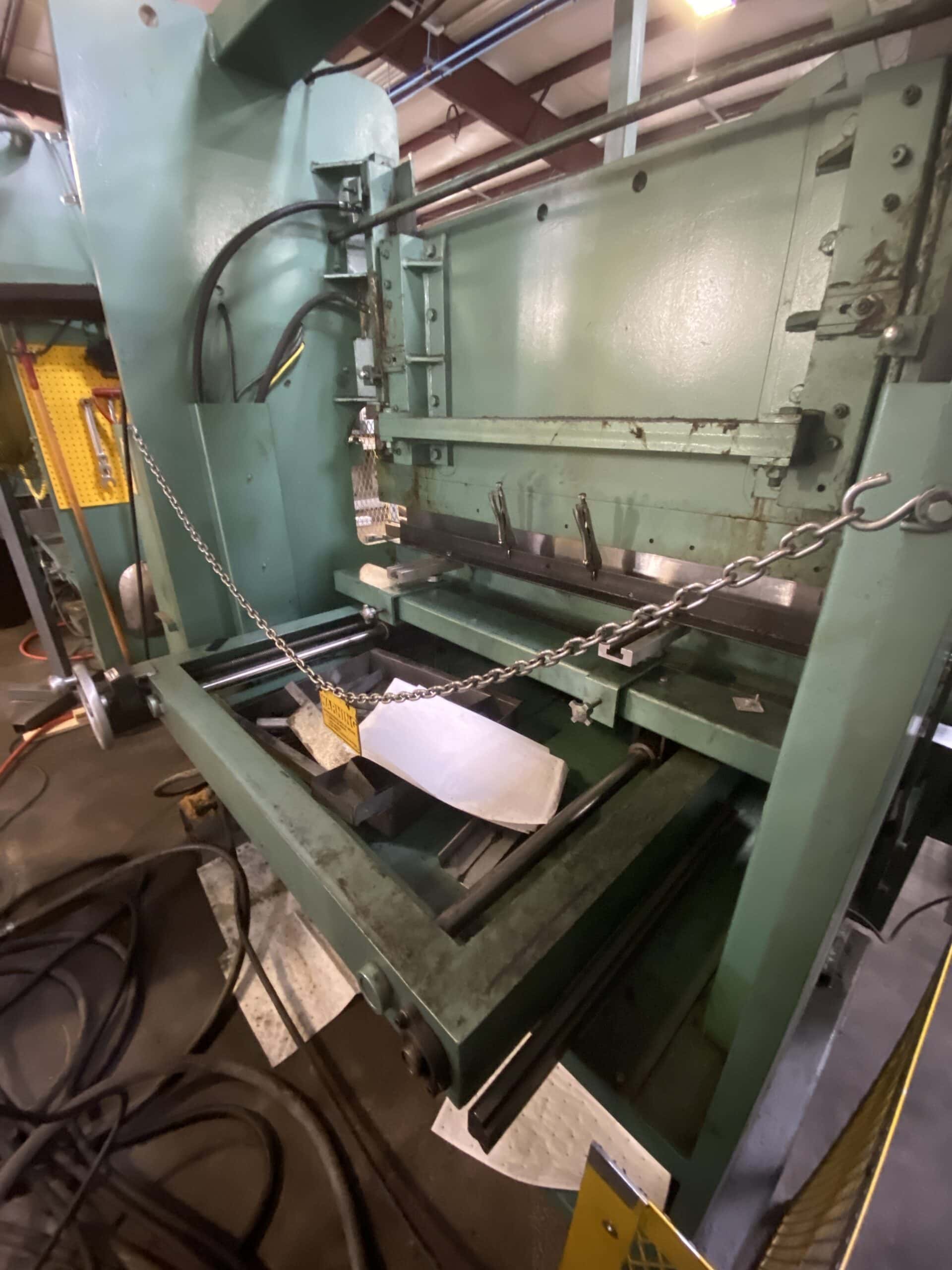 70 Ton X 8' Betenbender 8-70T Hydraulic Press Brake- Under Power - Image 6
