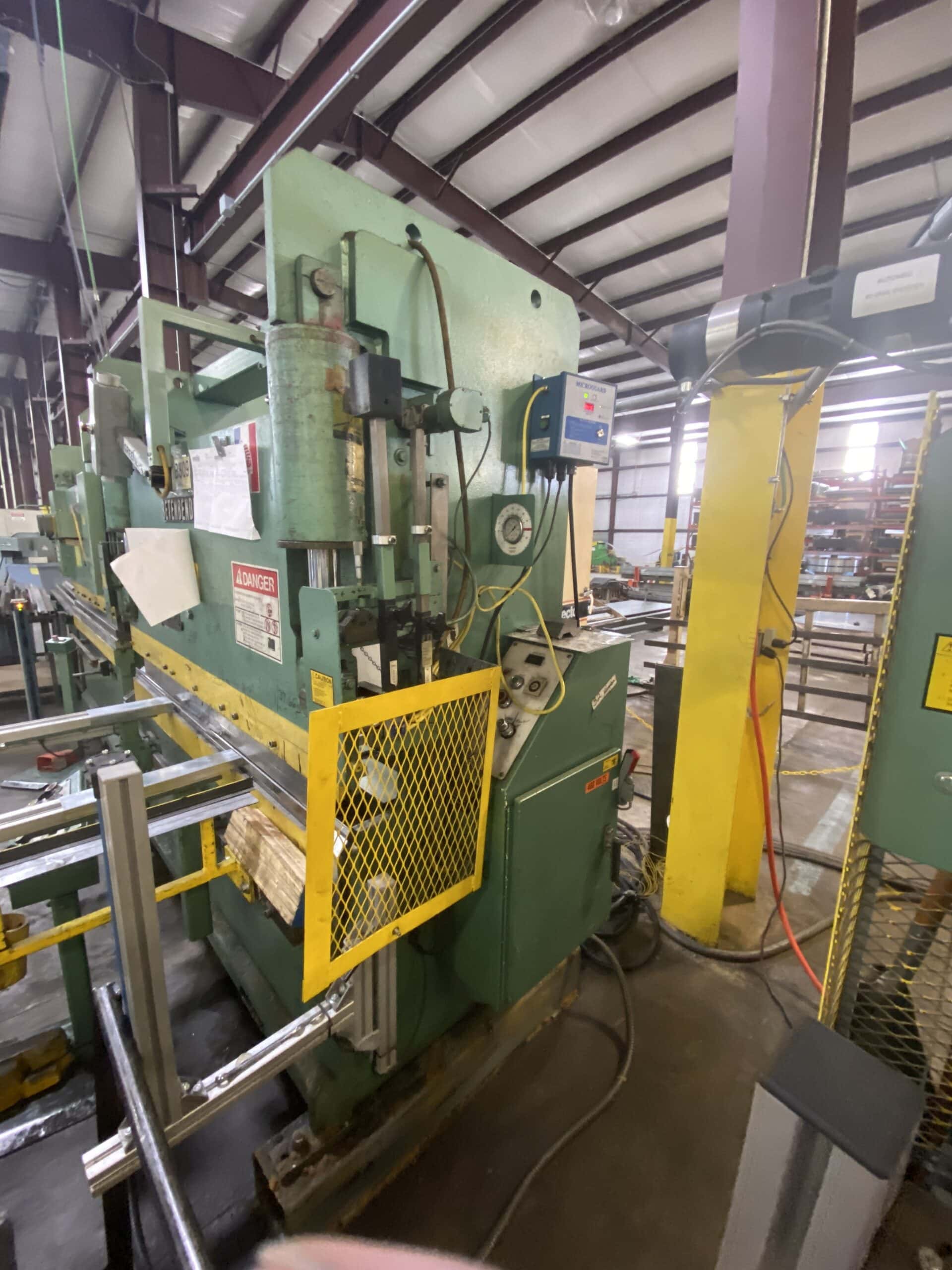 70 Ton X 8' Betenbender 8-70T Hydraulic Press Brake- Under Power - Image 5