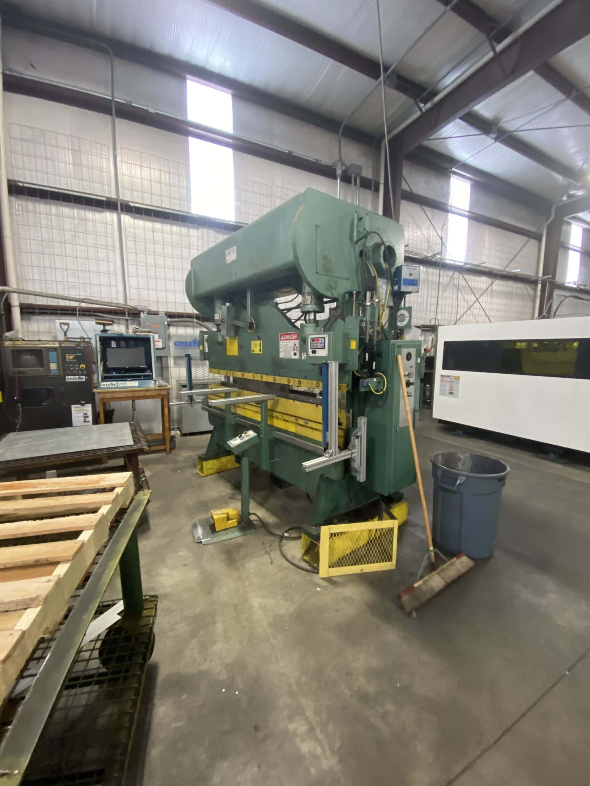 70 Ton X 8' Betenbender 8-70T Converted 100% Hydraulic Press Brake - UnderPower - Image 3