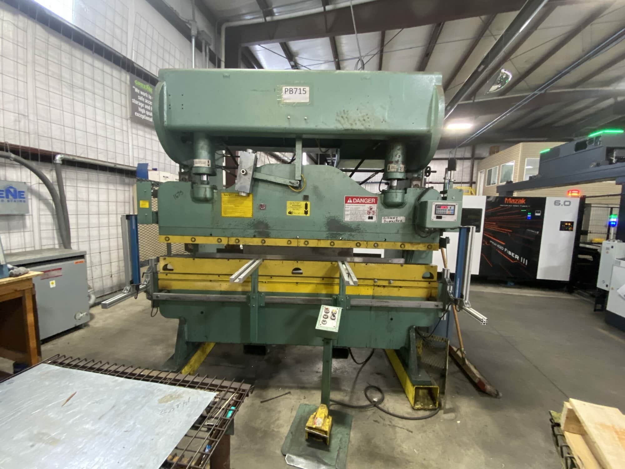 70 Ton X 8' Betenbender 8-70T Converted 100% Hydraulic Press Brake - UnderPower