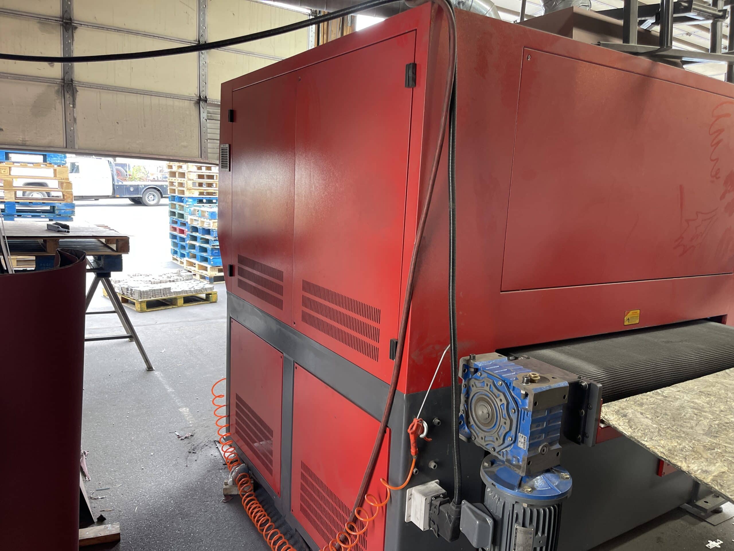 50" Jonson SG1300-2JS+D Finishing/Deburring machine, 2018- Dust Collector - Image 8