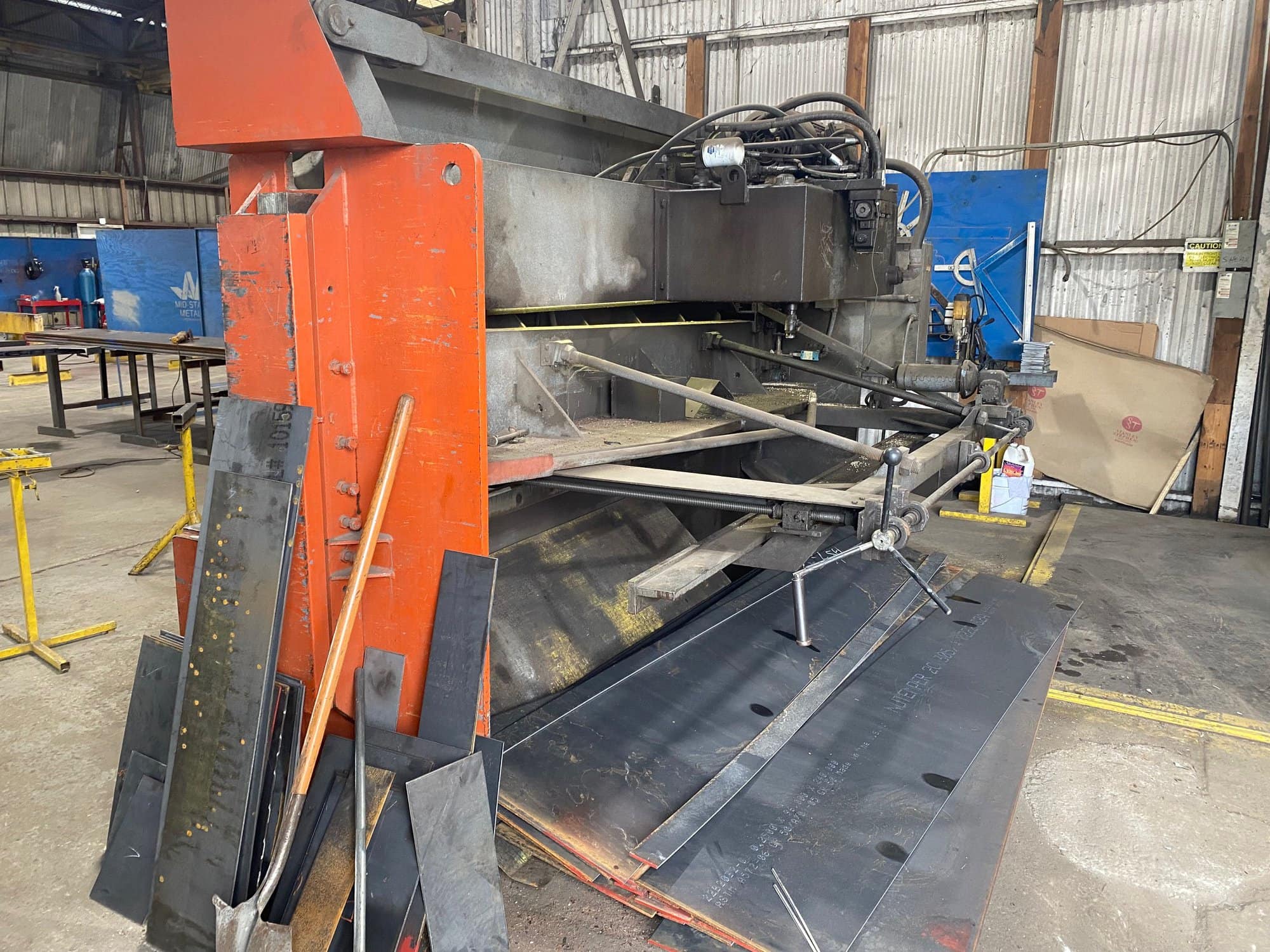 1/4" x 10' HTC 250-10A Shear- 8' Squaring Arm Included - Image 5