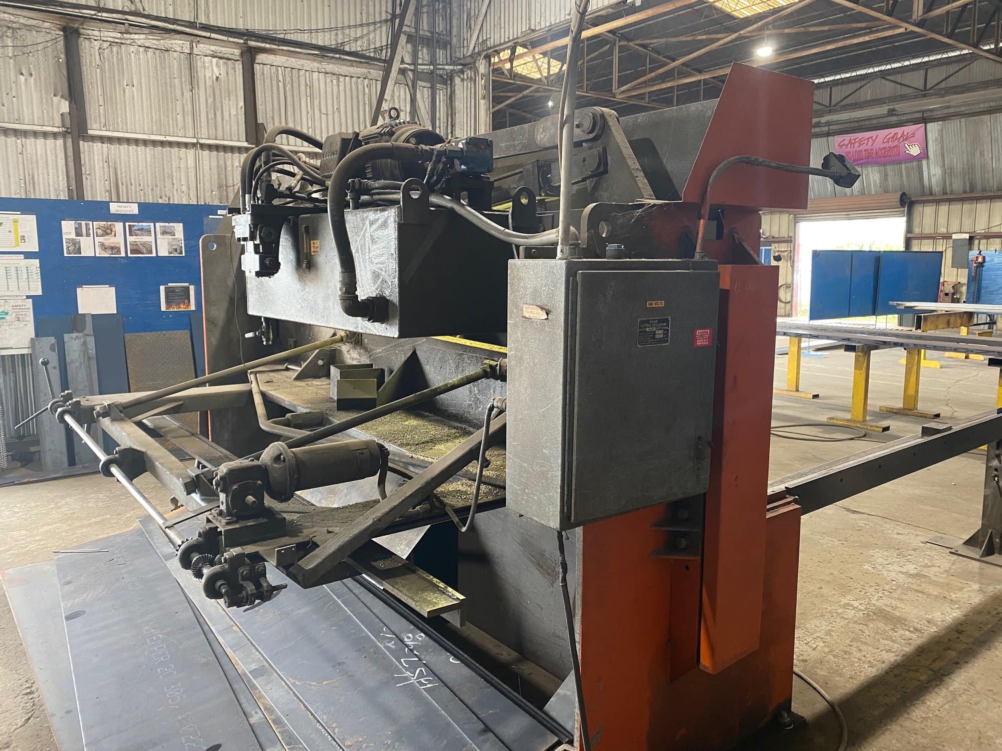 1/4" x 10' HTC 250-10A Shear- 8' Squaring Arm Included - Image 6