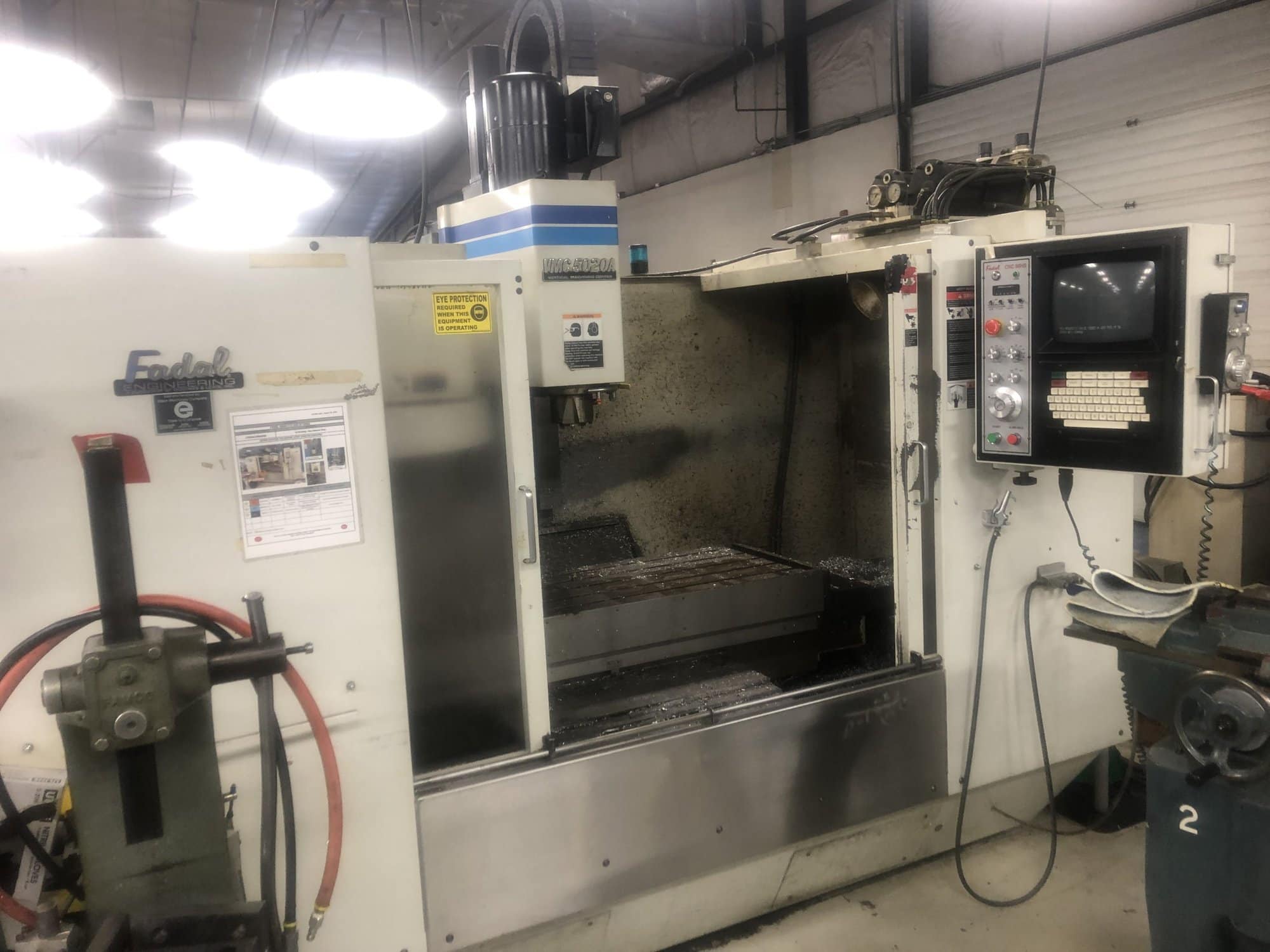 Fadal VMC 5020A, 1997 - Chip Conveyor, Available Immediately - Image 2