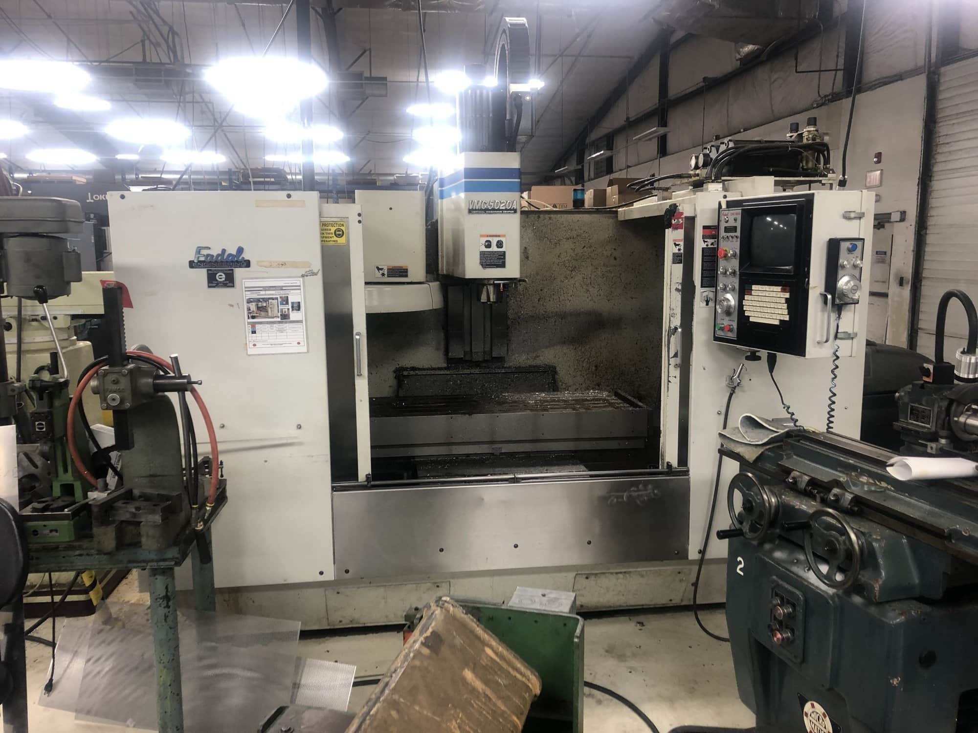 Fadal VMC 5020A, 1997 - Chip Conveyor, Available Immediately