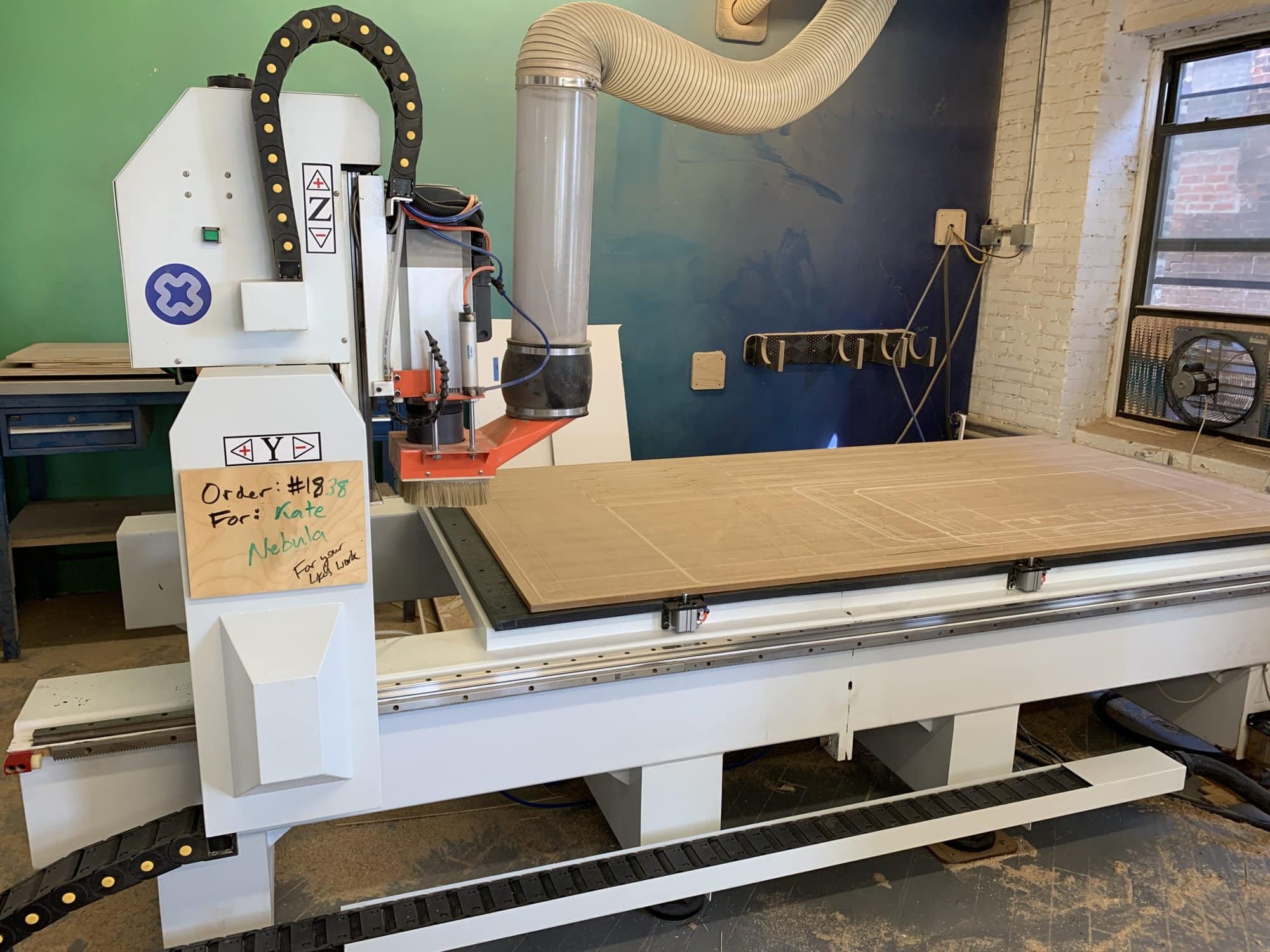 4'x8' Laguna Swift Smartshop II CNC Router, 2019 - Custom Split Frame Design, Video Available