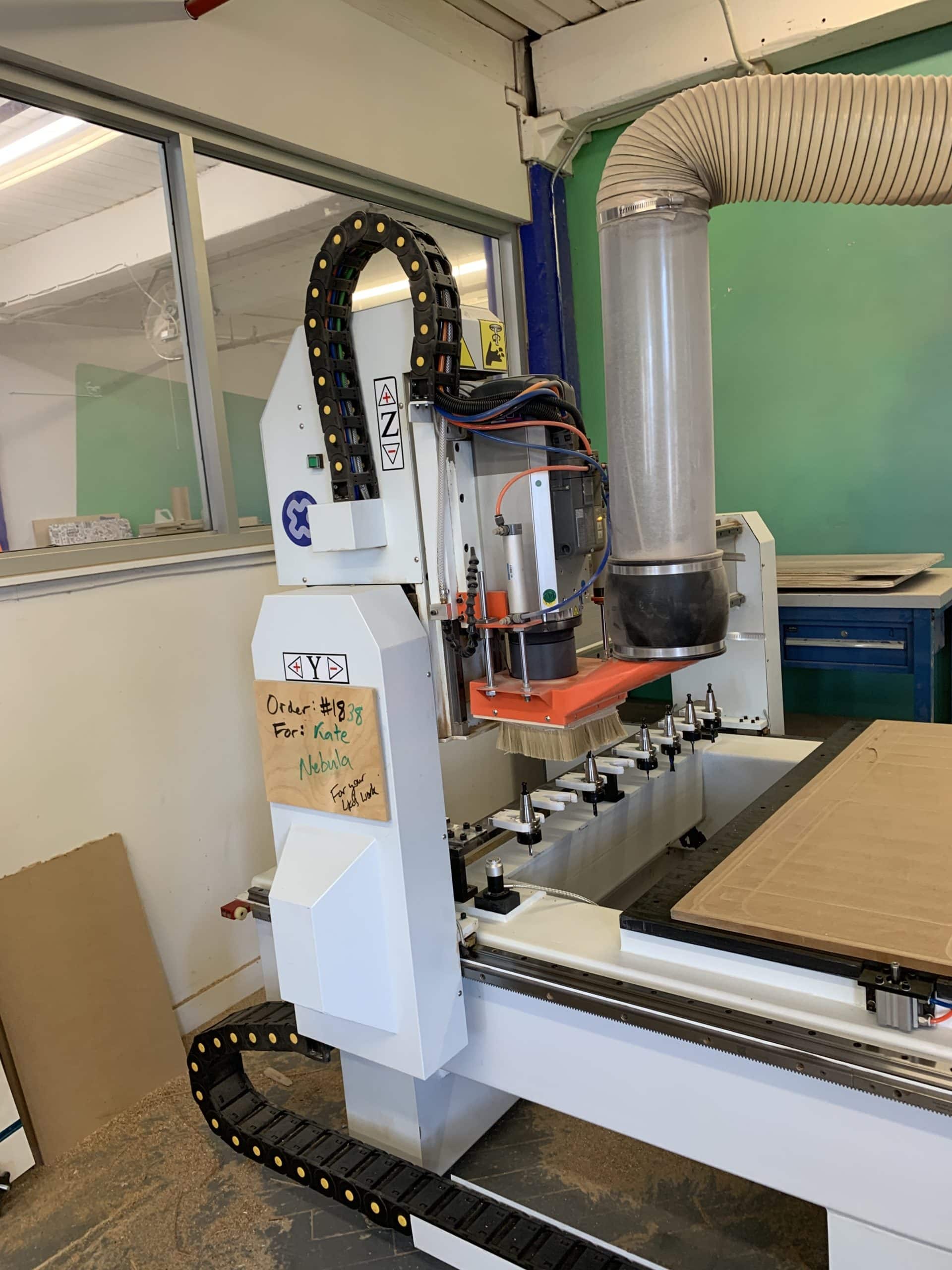 4'x8' Laguna Swift Smartshop II CNC Router, 2019 - Custom Split Frame Design, Video Available - Image 2