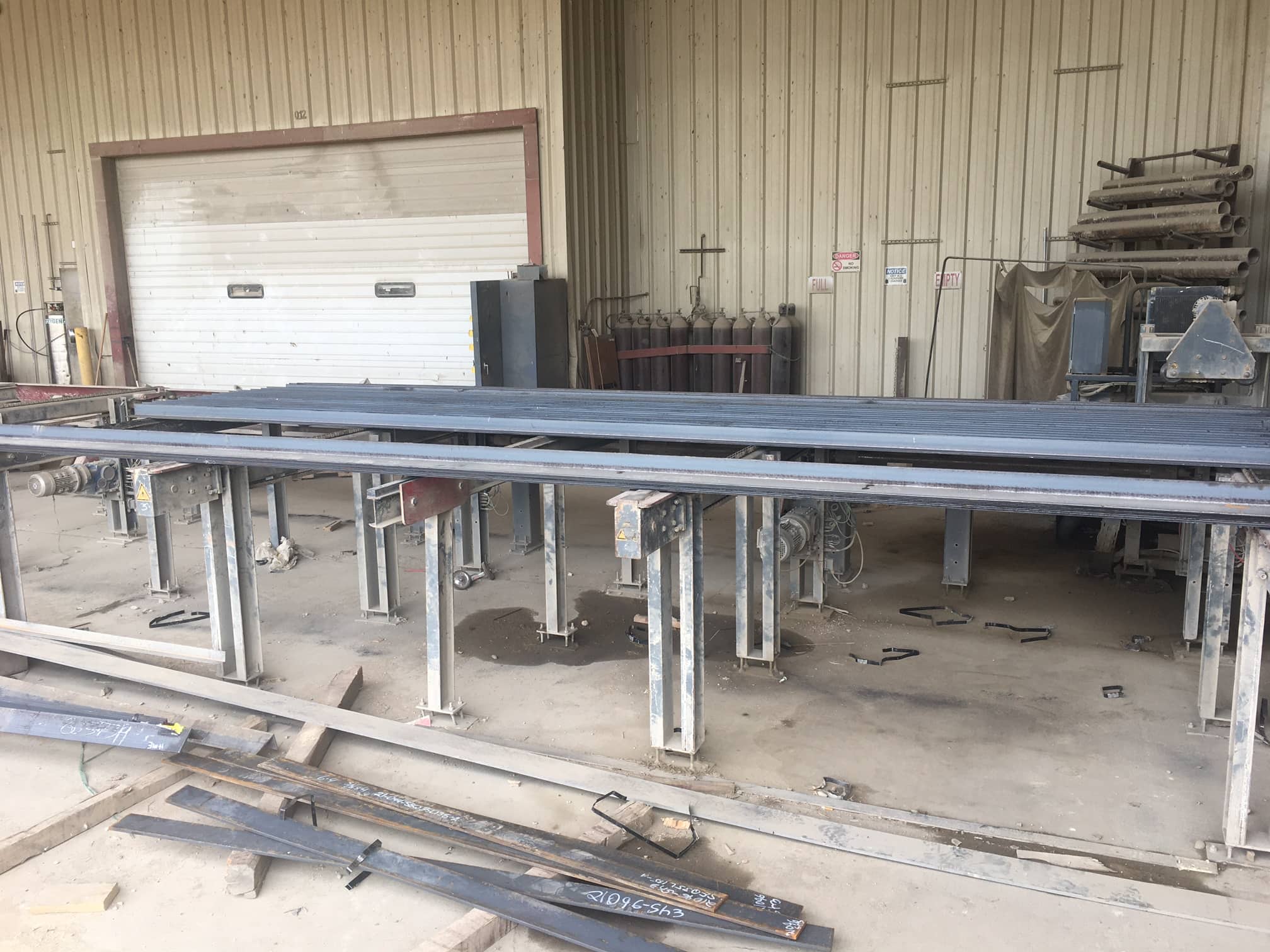 Voortman V505 Angle Line, 2013- Refurbished 2018, 40' Infeed & Outfeed Tables - Image 12