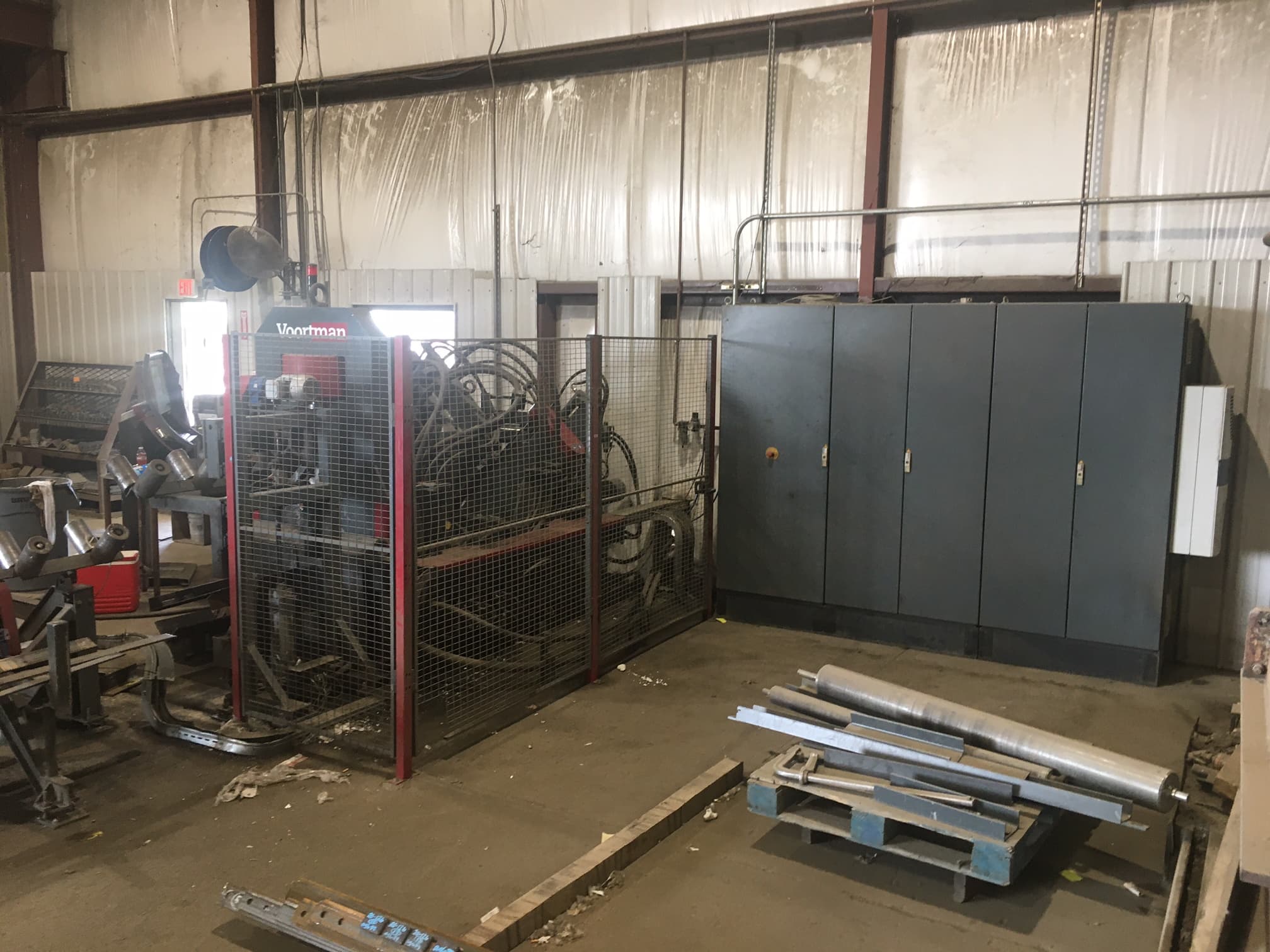 Voortman V505 Angle Line, 2013- Refurbished 2018, 40' Infeed & Outfeed Tables - Image 9