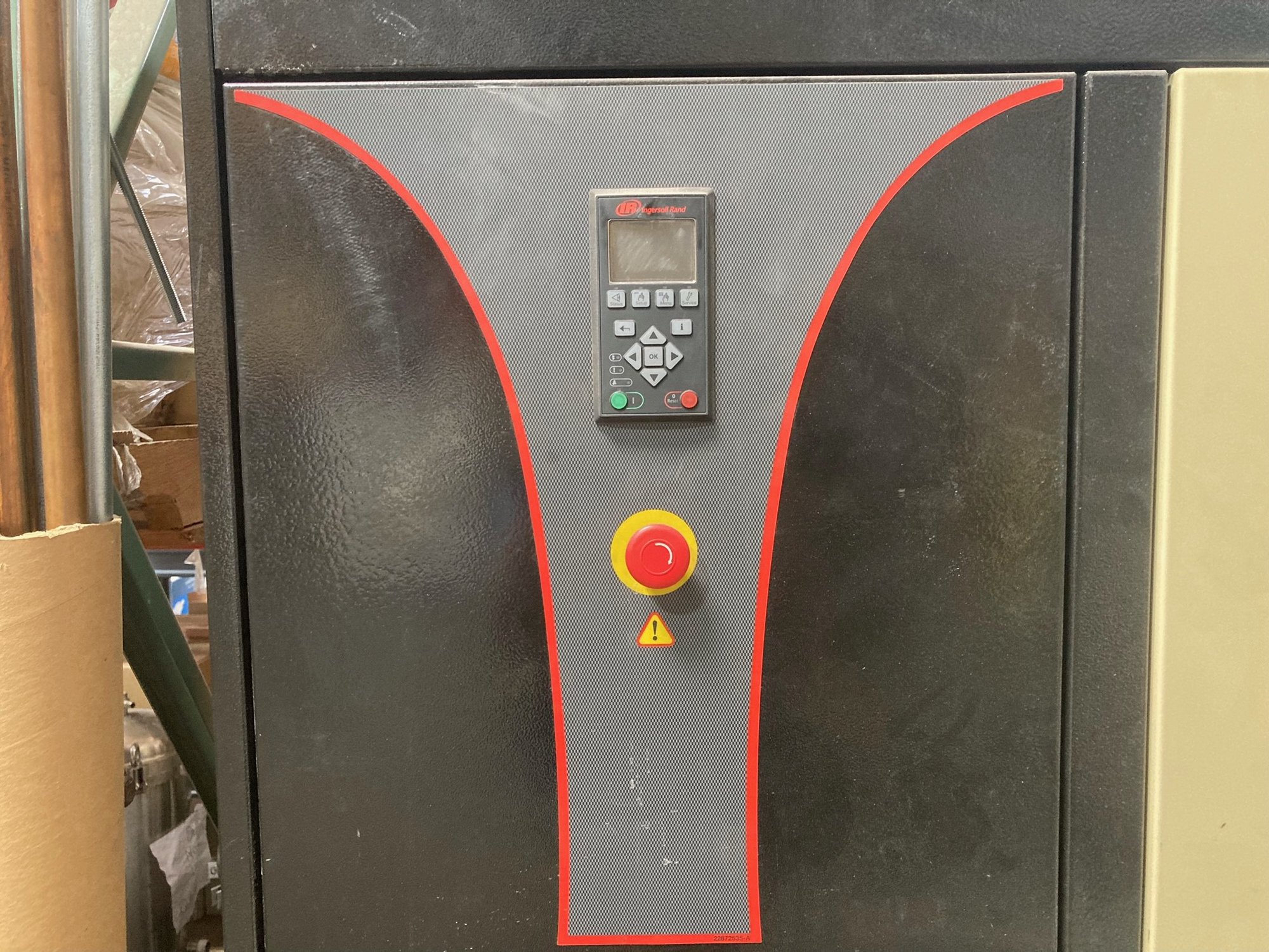 Ingersoll Rand IRN30H-CC-HV 30HP Rotary Screw Compressor, 2014 - 120 Gallon Auxiliary Tank - Image 3