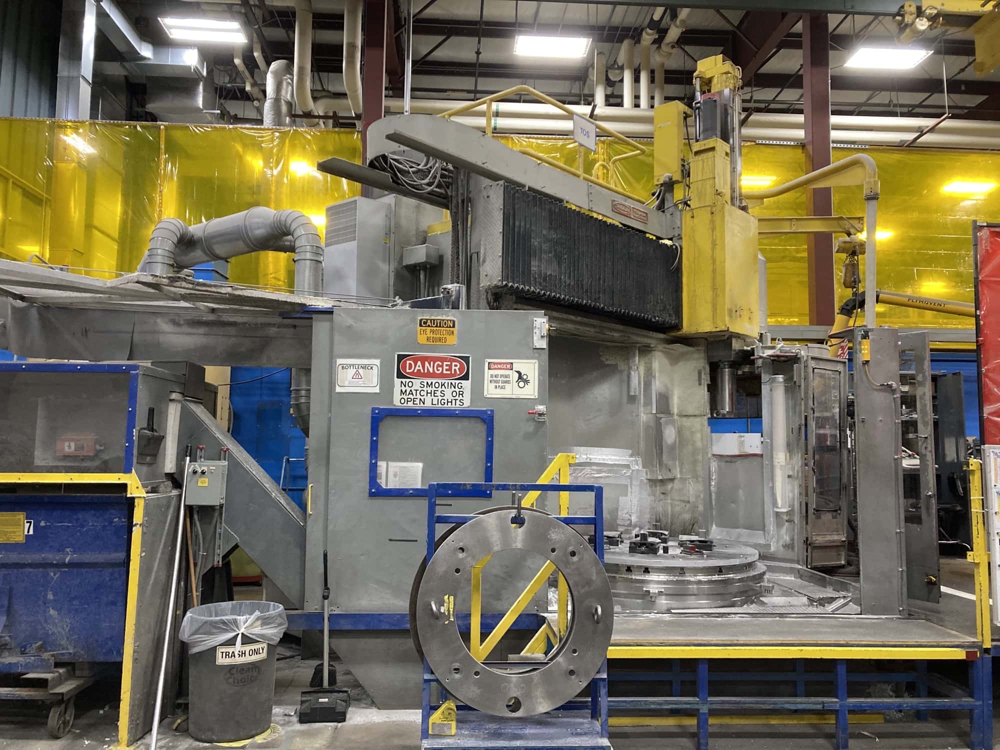 Toshiba TSN-16A CNC Vertical Turret Lathe - Fanuc 18i-T Control