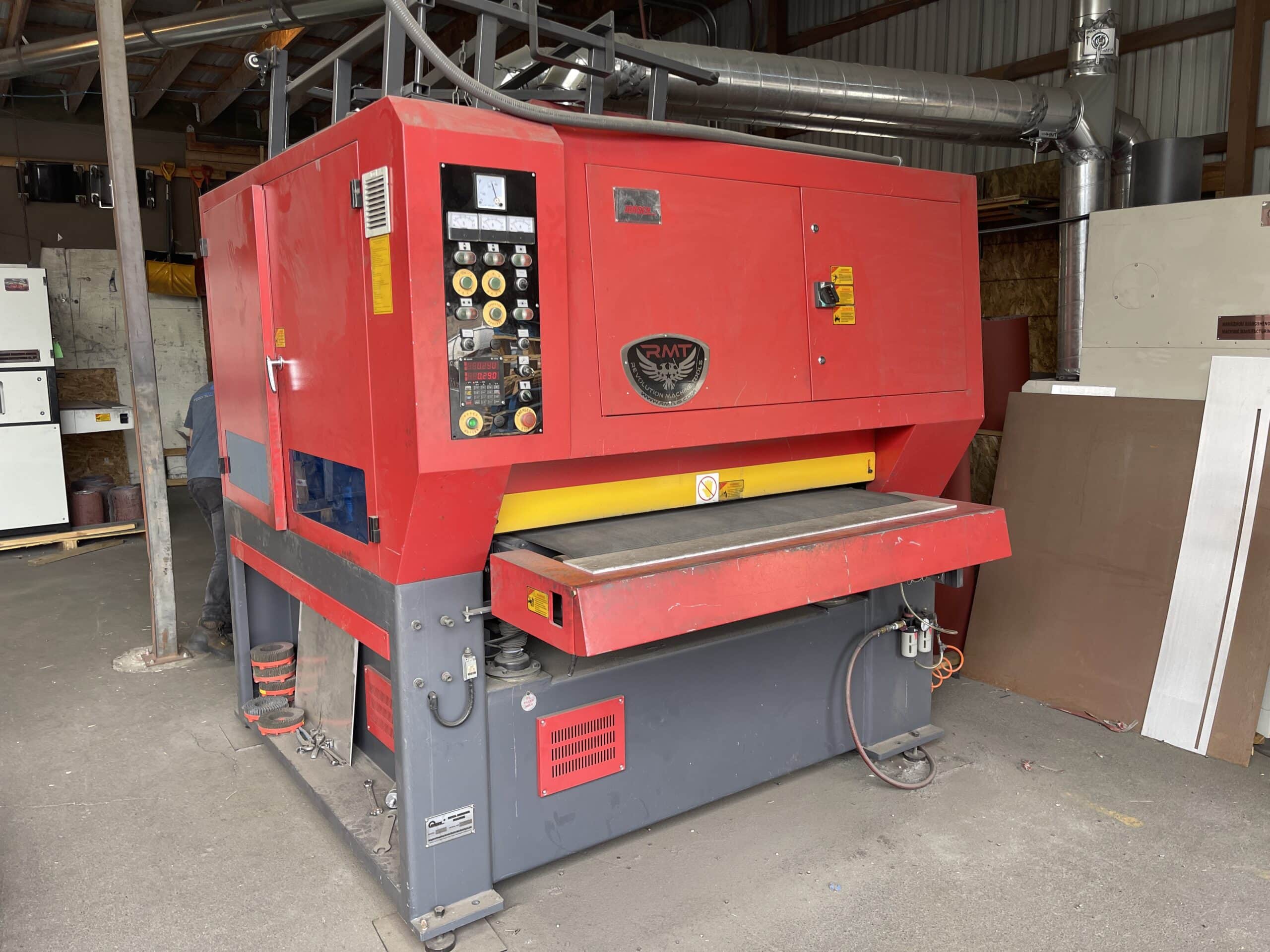 50" Jonson SG1300-2JS+D Finishing/Deburring machine, 2018- Dust Collector