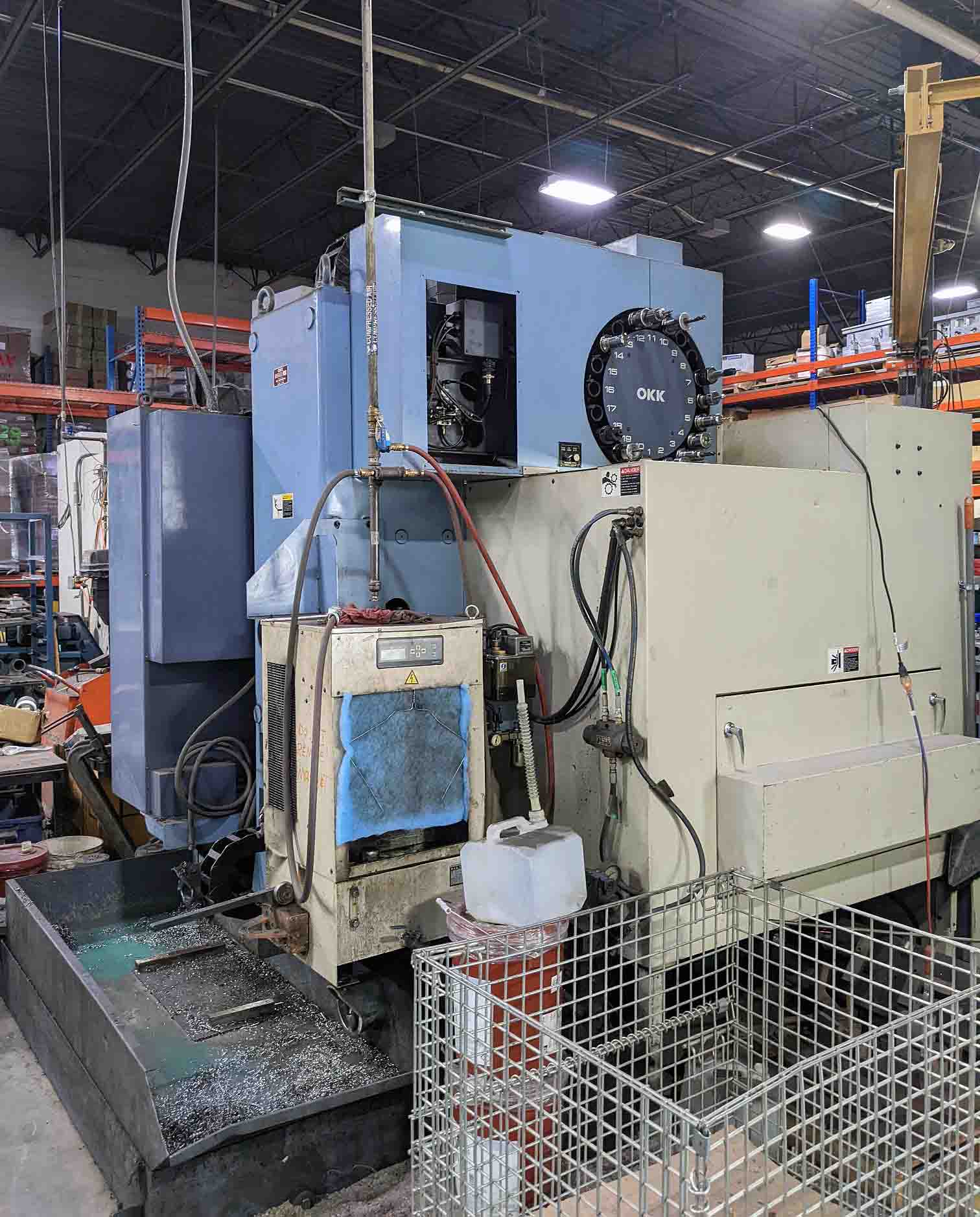 OKK VM-5 VMC, 1997 - Fanuc, Pallet Changer, Box Way, HP Coolant - Image 5
