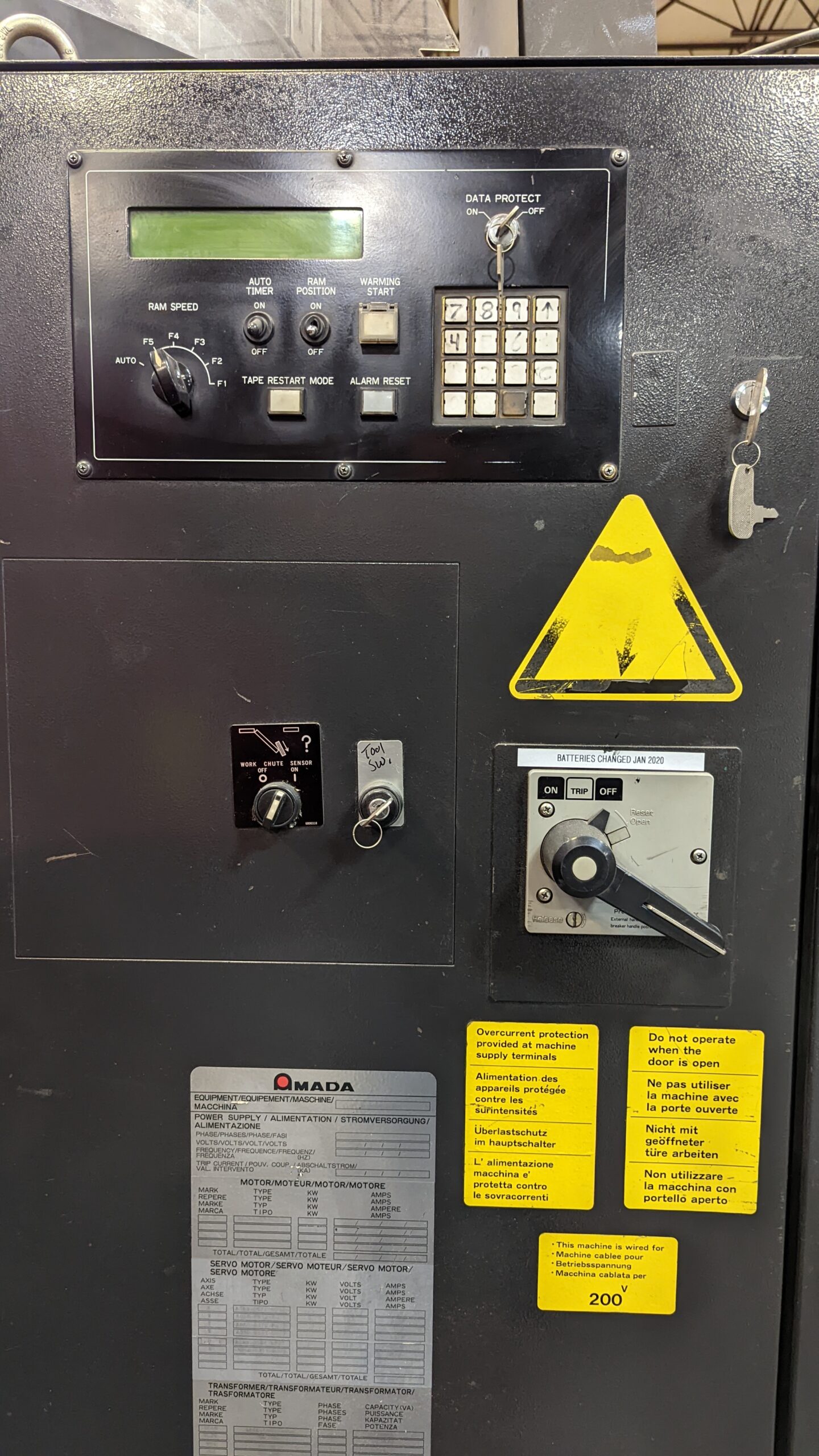 30 Ton Amada Pega 357 CNC Turret Punch, 1997 - Image 6