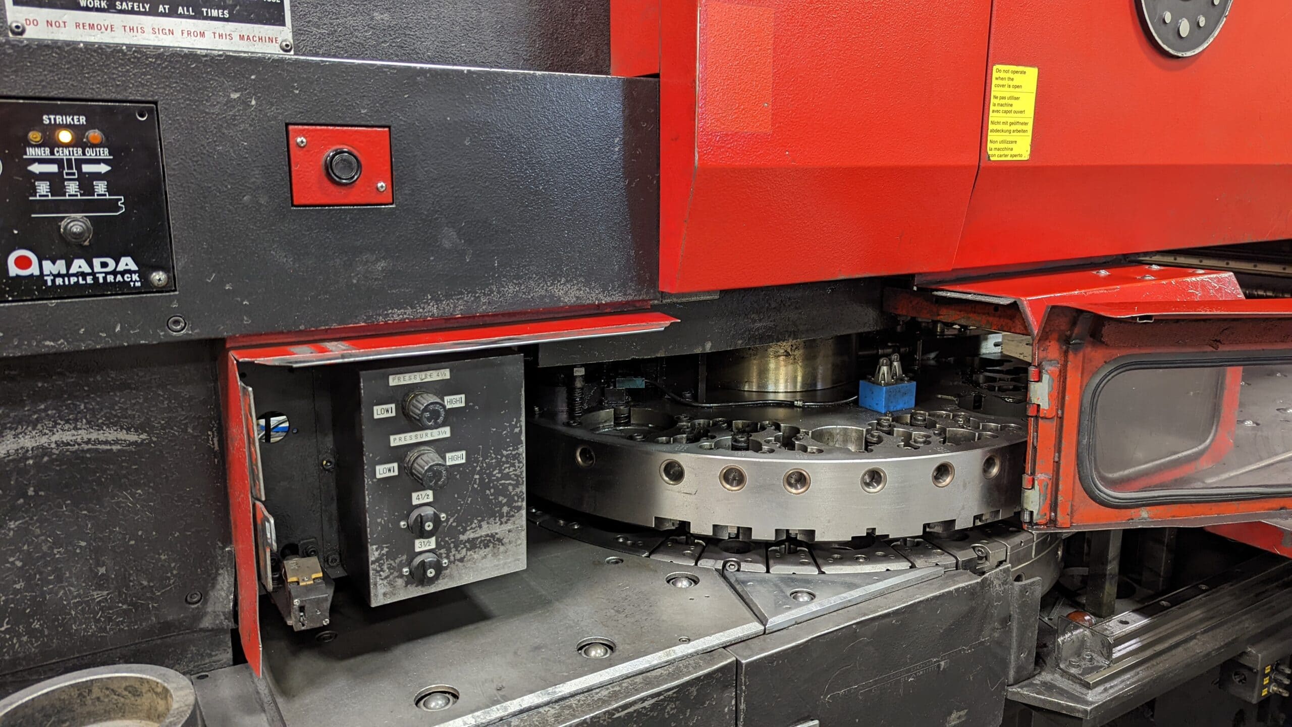 30 Ton Amada Pega 357 CNC Turret Punch, 1997 - Image 4