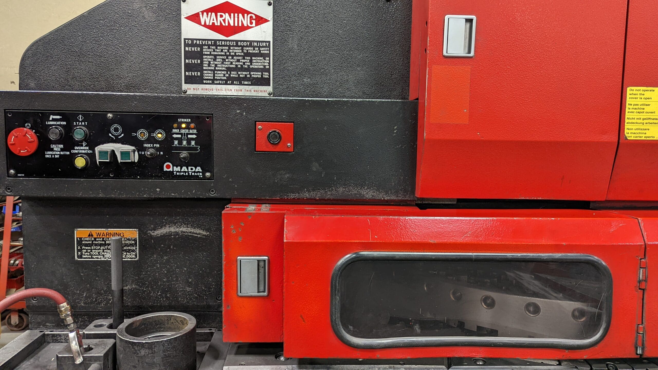 30 Ton Amada Pega 357 CNC Turret Punch, 1997 - Image 3