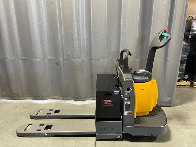 Jungheinrich ECR336A-48X27, 2019 - 8,000 lb. Cap. End Rider w/48"X27" Short Fork Tip, Very Low Usage Hours, Available Immediately