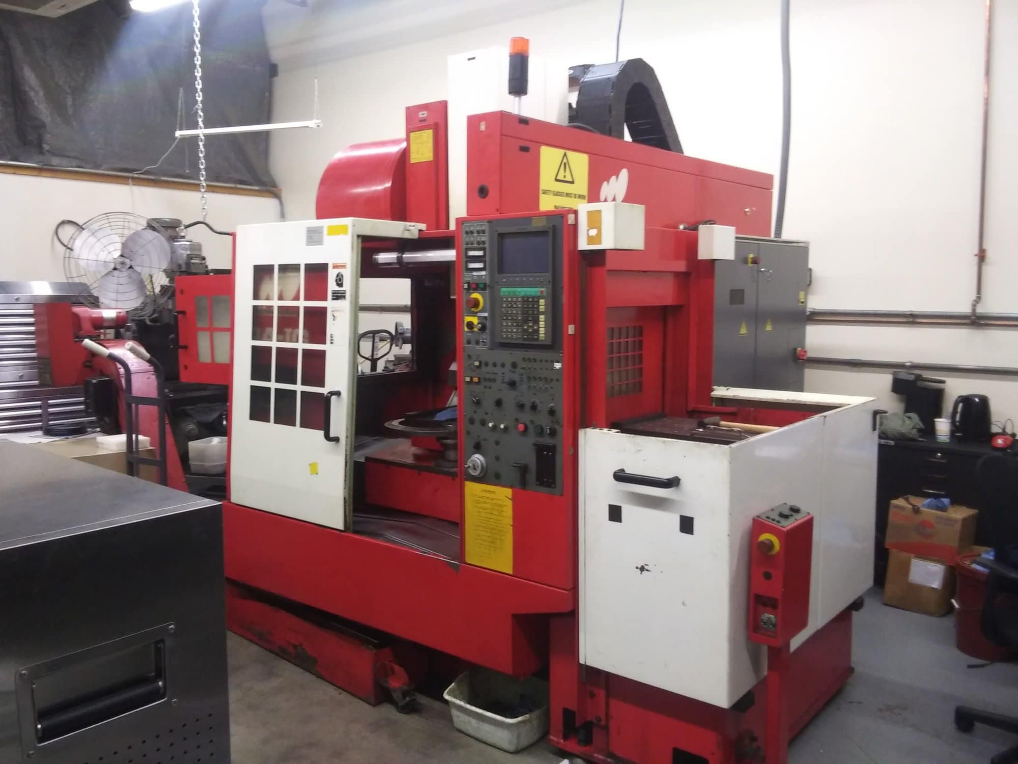 MATSUURA RA1G VMC, 1997 - Chip Conveyor, Available Immediately, Pallet Changer