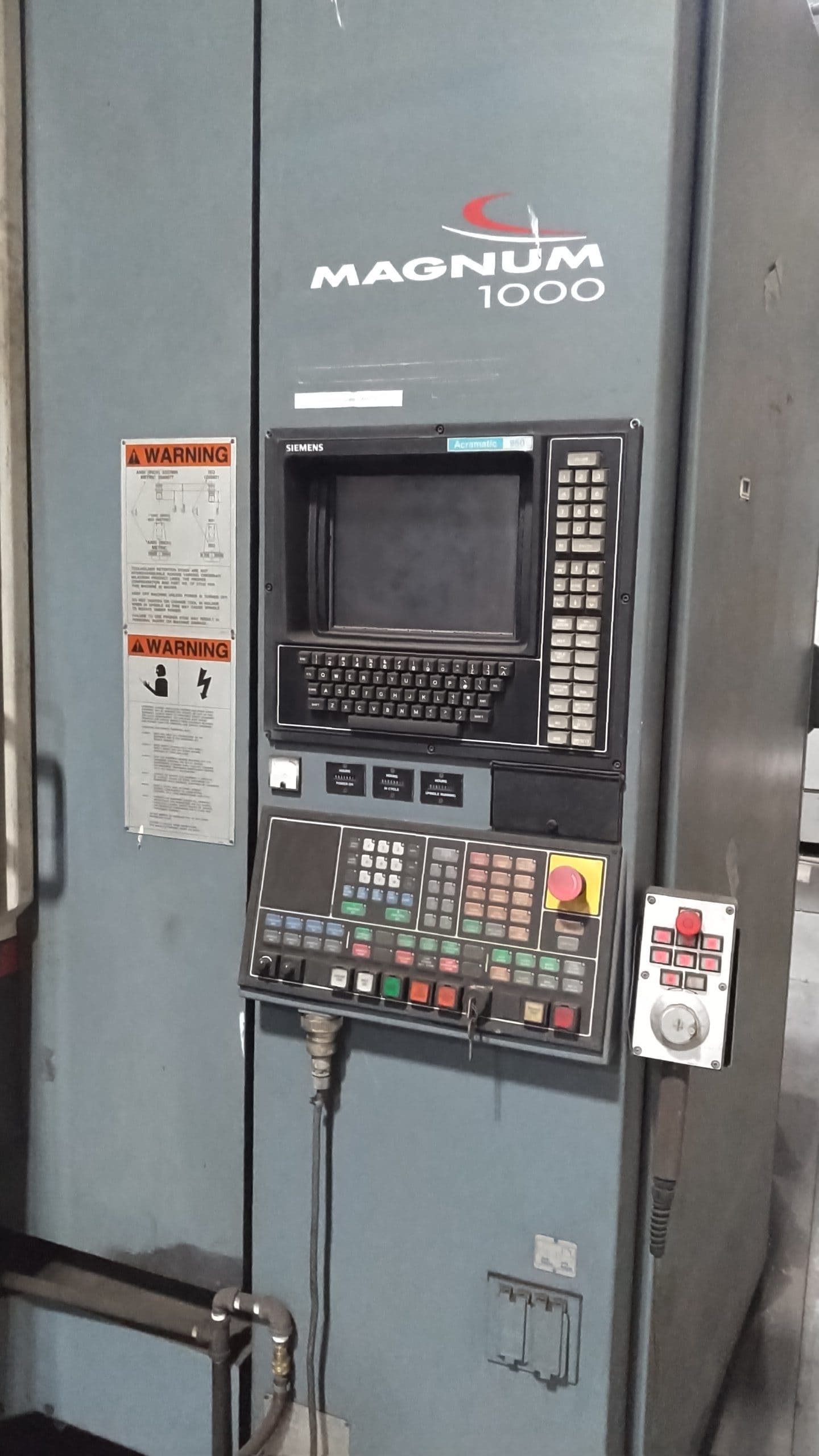 Cincinnati Milacron Magnum 1000 HMC, 1998 - 1000mm Pallets, Full 4th Axis - Image 3