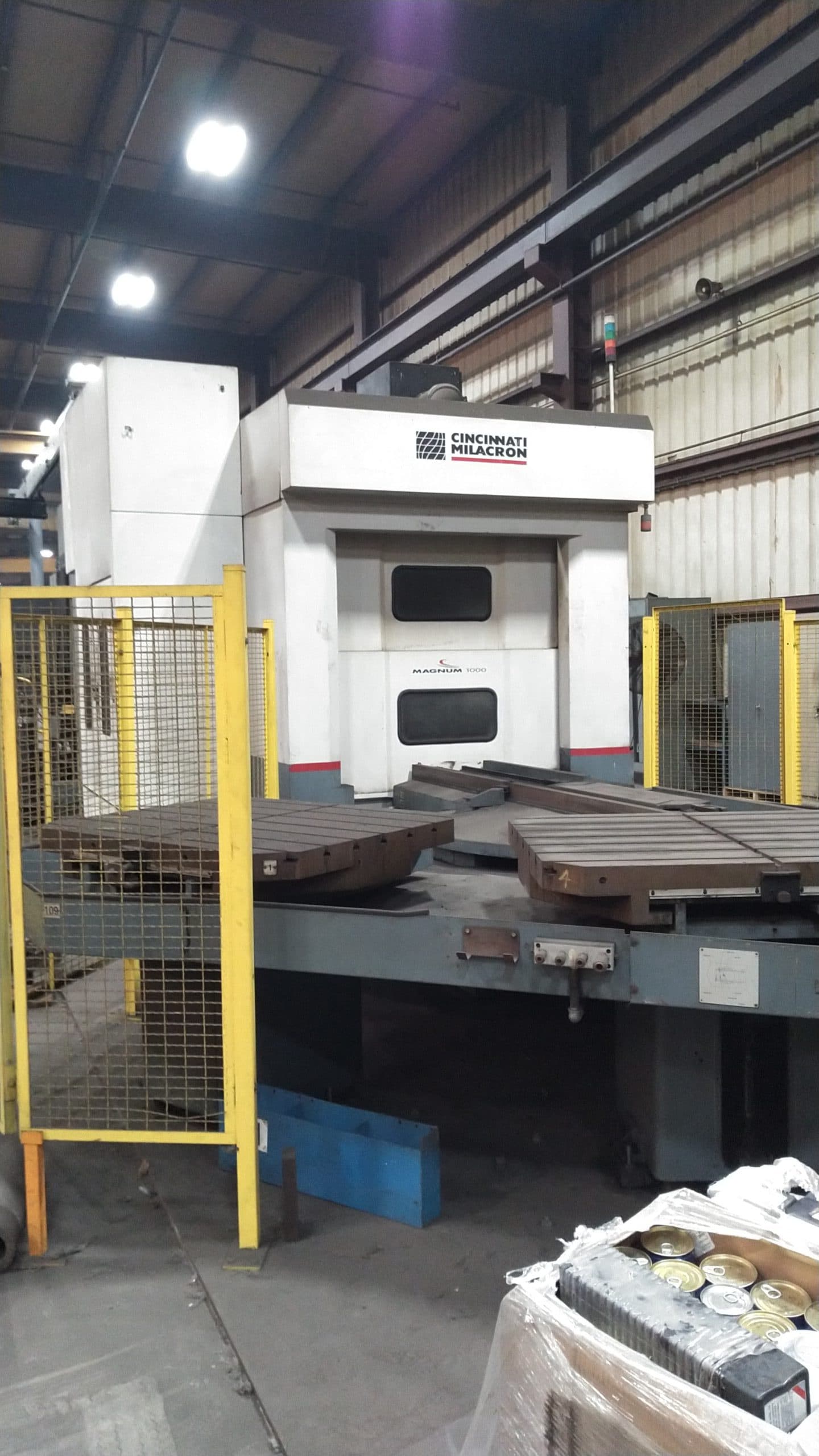 Cincinnati Milacron Magnum 1000 HMC, 1998 - 1000mm Pallets, Full 4th Axis - Image 2