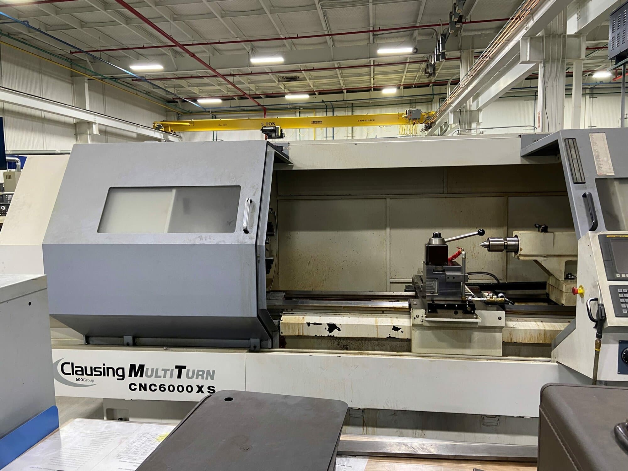 Clausing 6000XS Multiturn CNC Lathe, 2017 - 20" Chuck, 4" Bore - Image 2