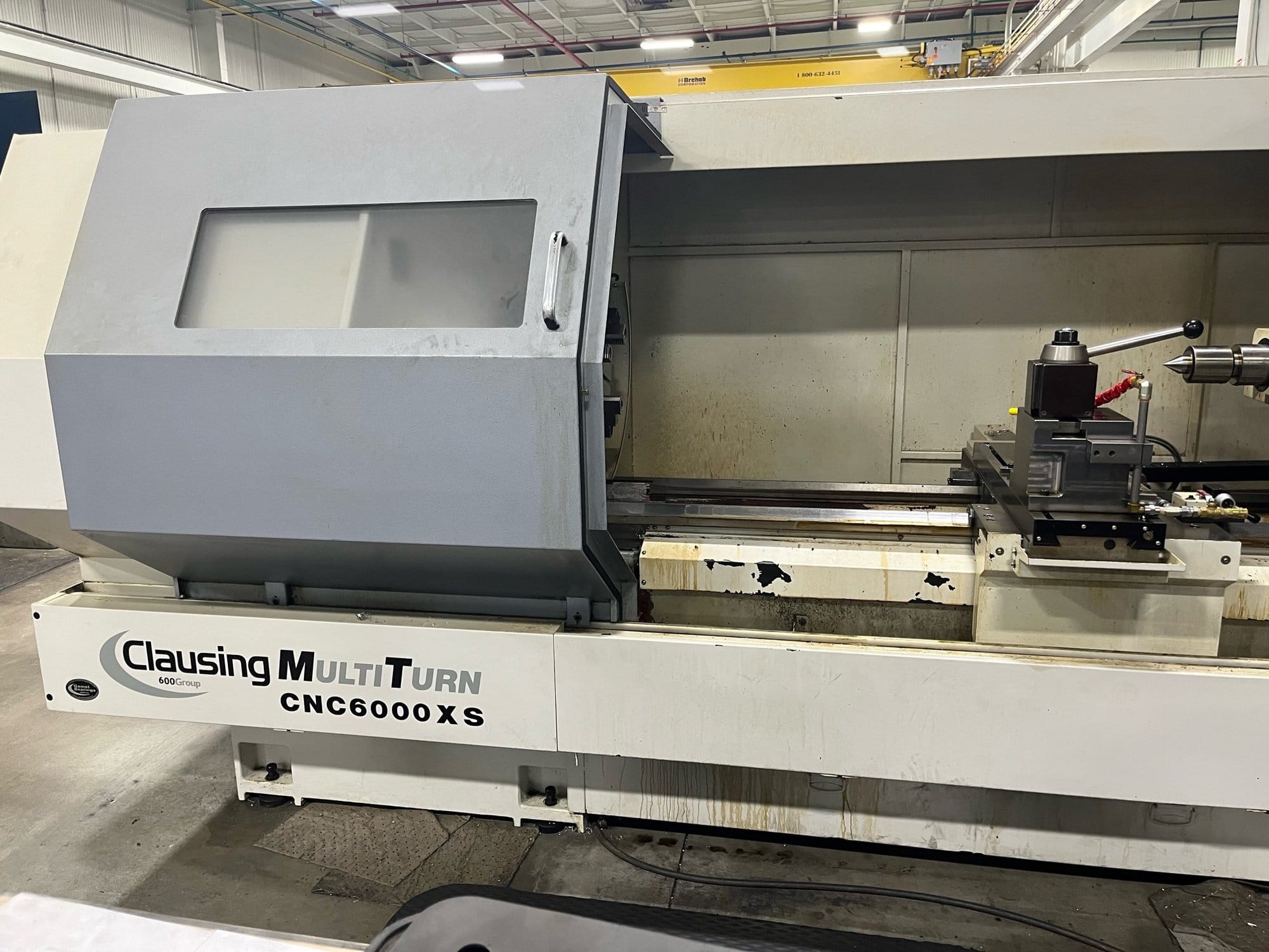 Clausing 6000XS Multiturn CNC Lathe, 2017 - 20" Chuck, 4" Bore - Image 3