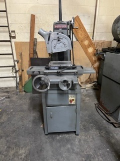 Harig Model 612 HF Surface Grinder, 1984 - Horizontal Spindle, 7" Wheel, Vac-U-Guard