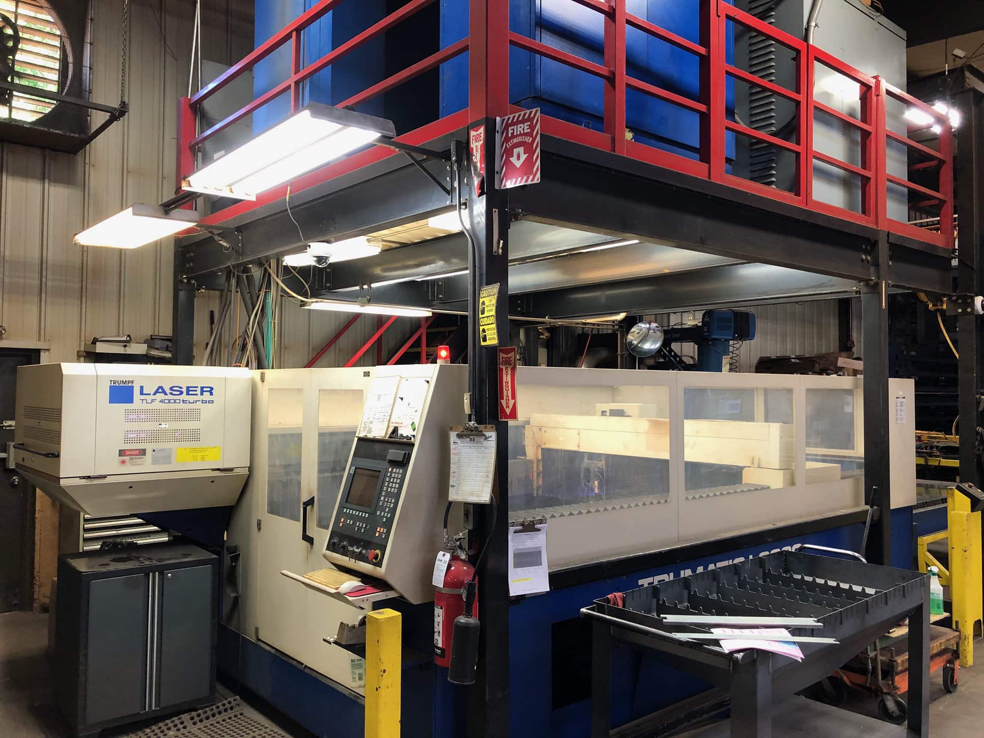 4000 Watt Trumpf L3030 CO2 Laser, 2000 - 5’ x 10’ Table - Image 2