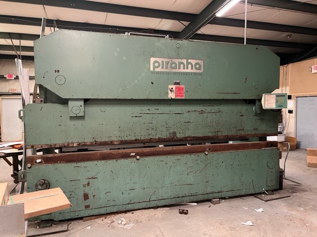 175 Ton x 14' Piranha Allsteel 175-14 CNC Press Brake, 2001 - Tooling Included