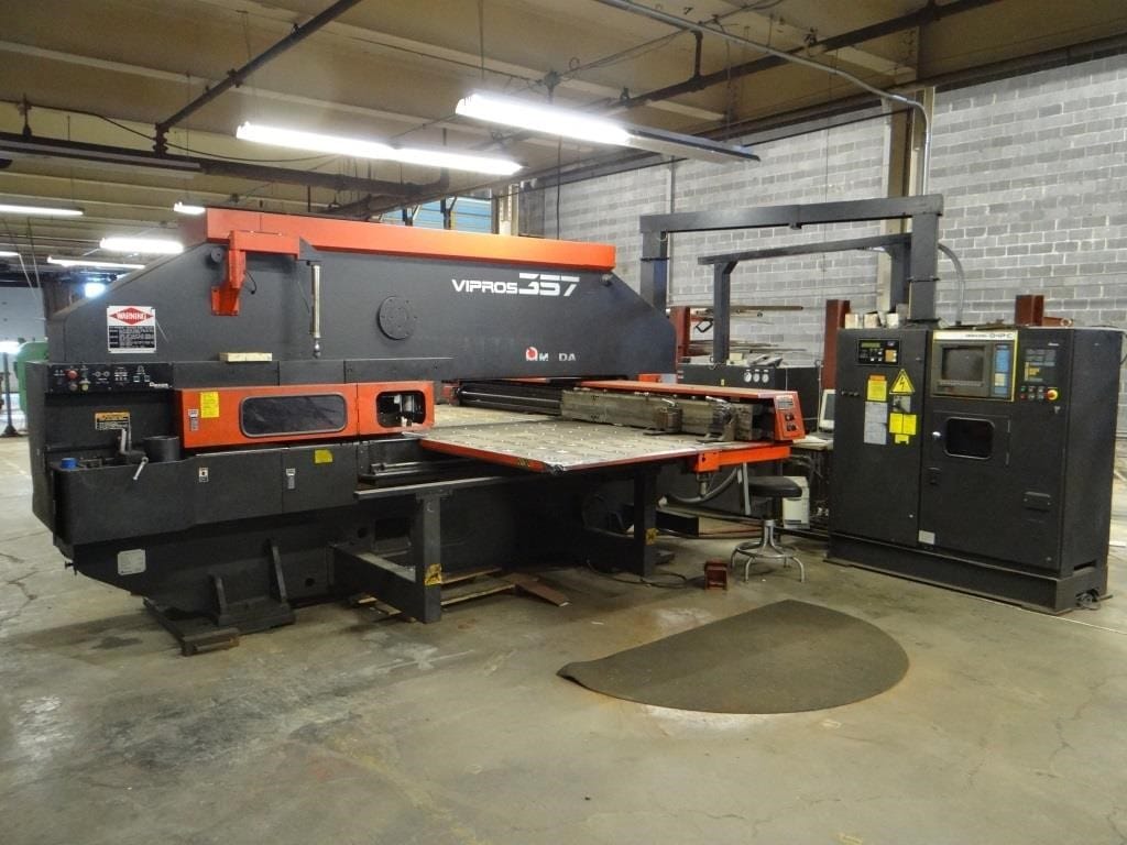 33 Ton Amada Vipros 357 CNC Turret Punch Press,1992