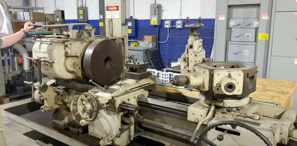 Warner & Swasey 3-A Saddle Turret Lathe